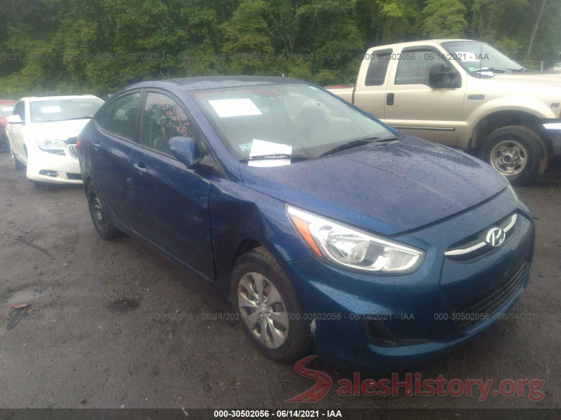 KMHCT4AE8GU947680 2016 HYUNDAI ACCENT