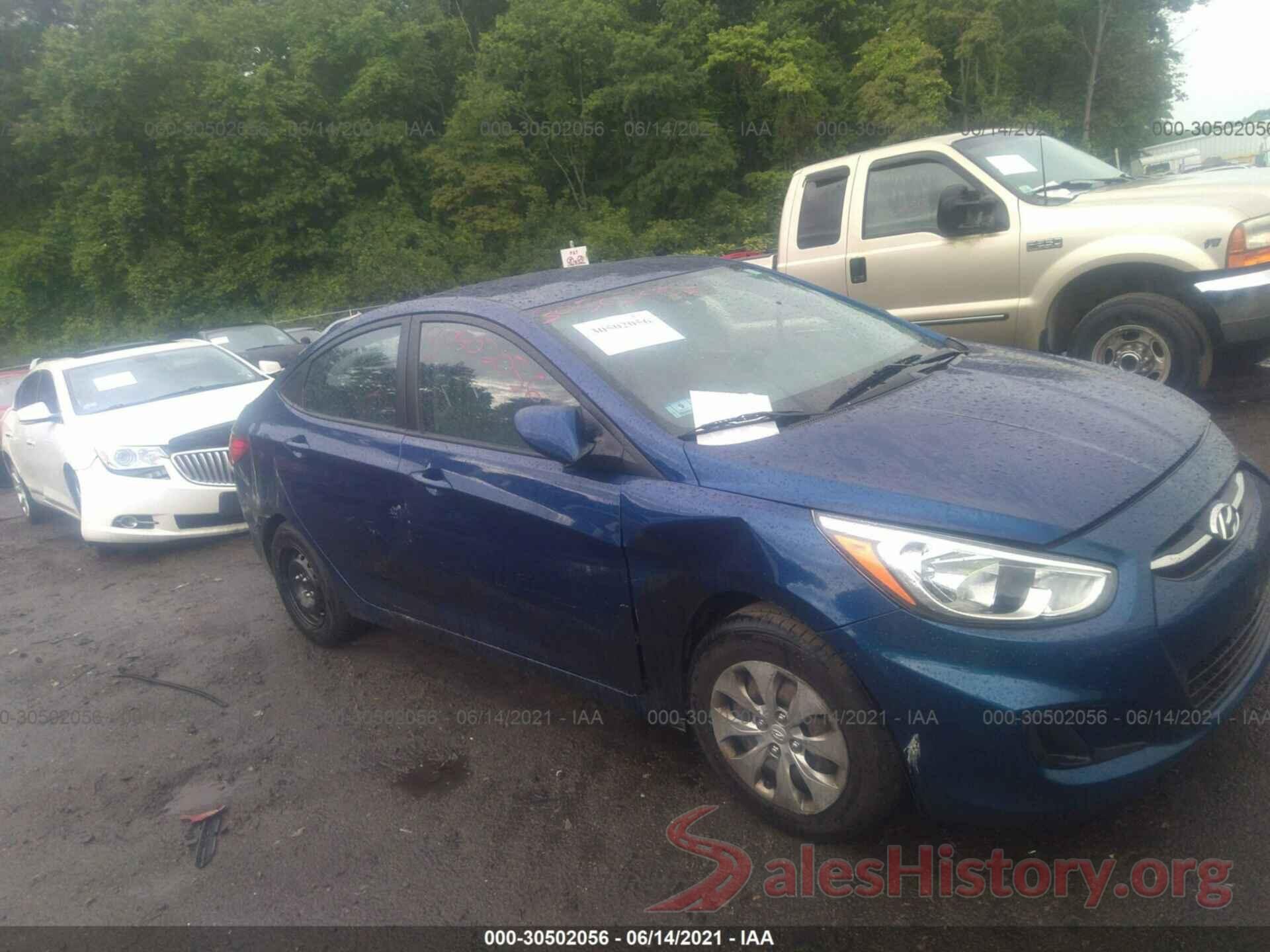 KMHCT4AE8GU947680 2016 HYUNDAI ACCENT