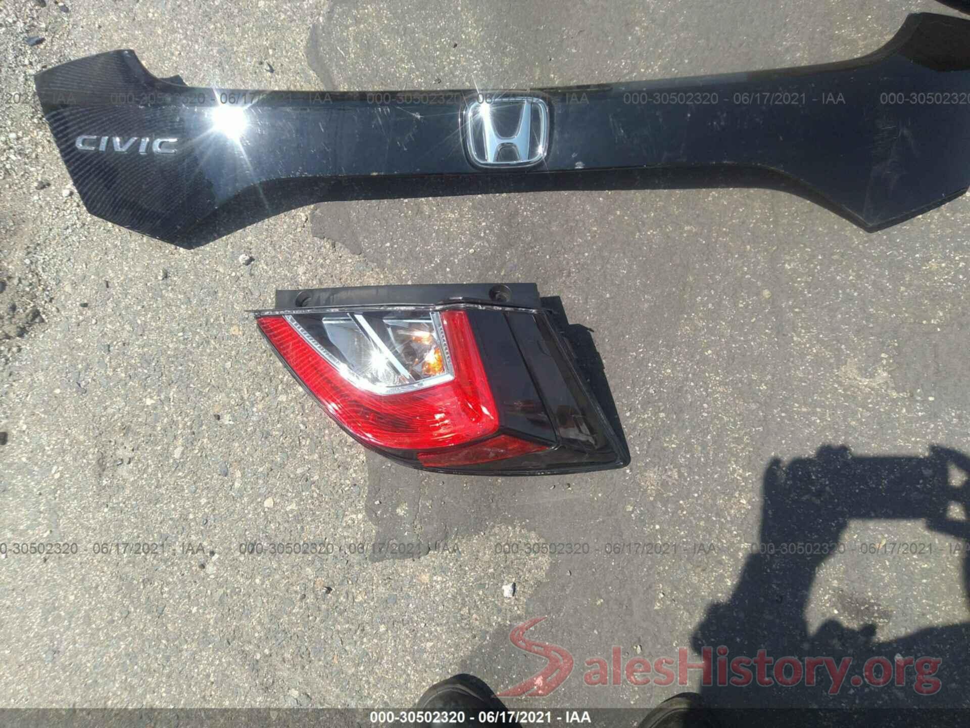 SHHFK7H22HU405453 2017 HONDA CIVIC HATCHBACK