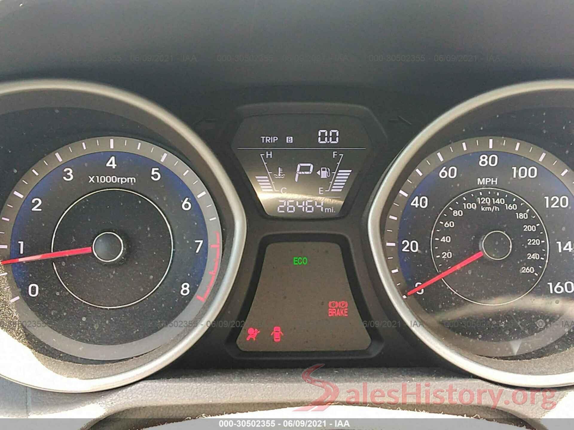 KMHDH4AE7GU573844 2016 HYUNDAI ELANTRA