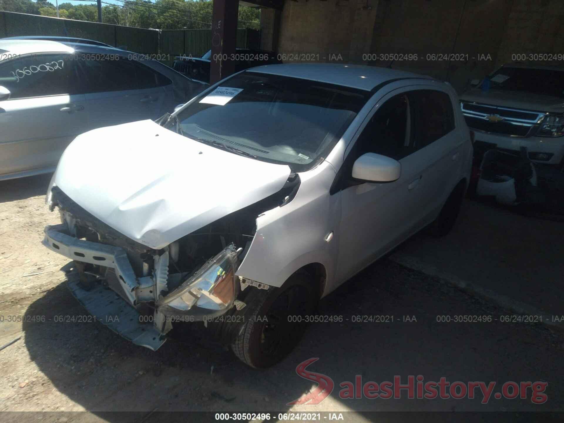 ML32A3HJXHH015495 2017 MITSUBISHI MIRAGE