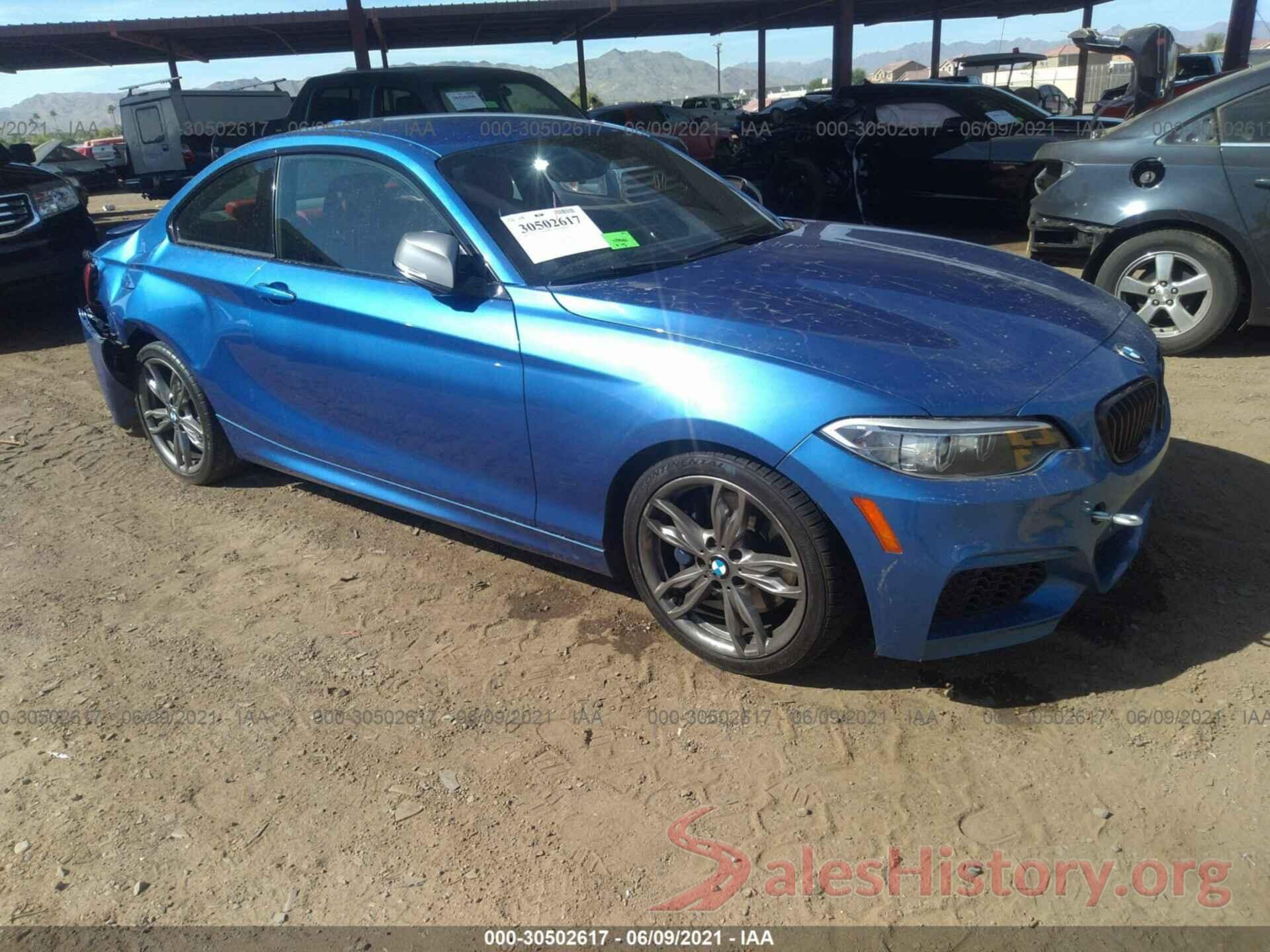 WBA1J7C56GV360983 2016 BMW 2 SERIES