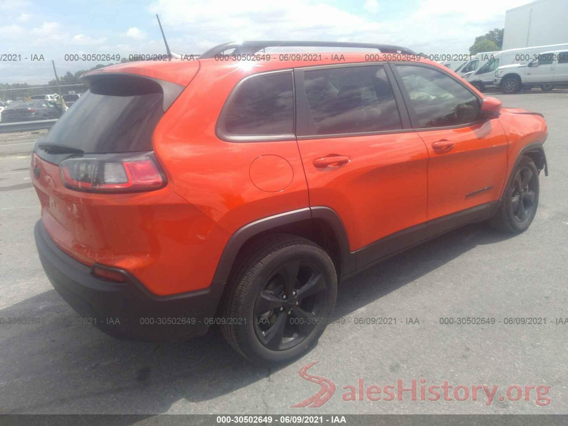 1C4PJLLB7MD168971 2021 JEEP CHEROKEE