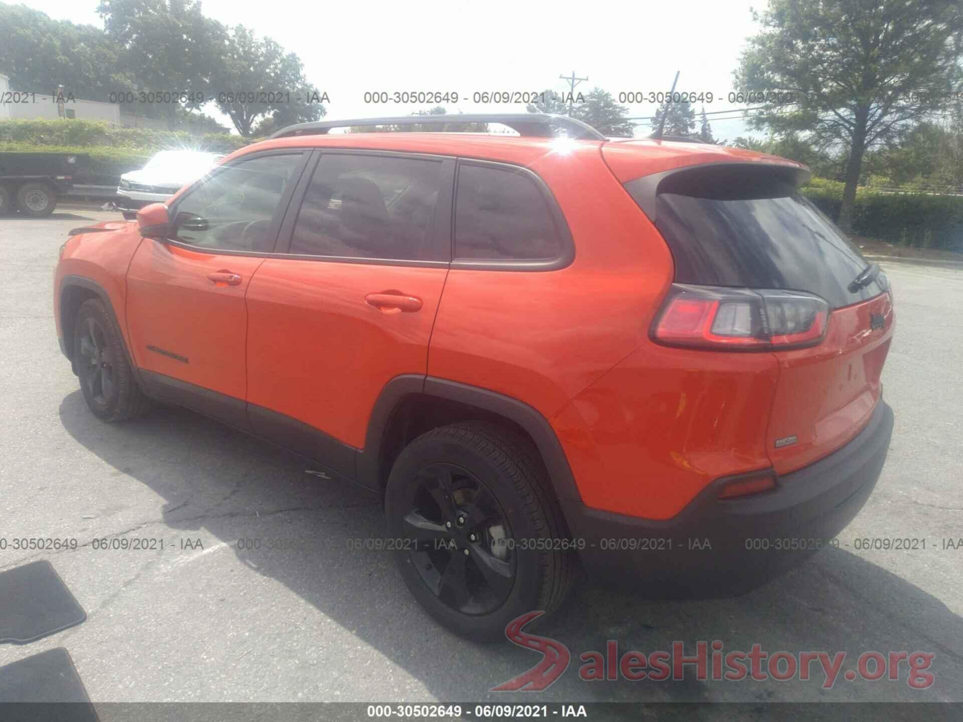 1C4PJLLB7MD168971 2021 JEEP CHEROKEE