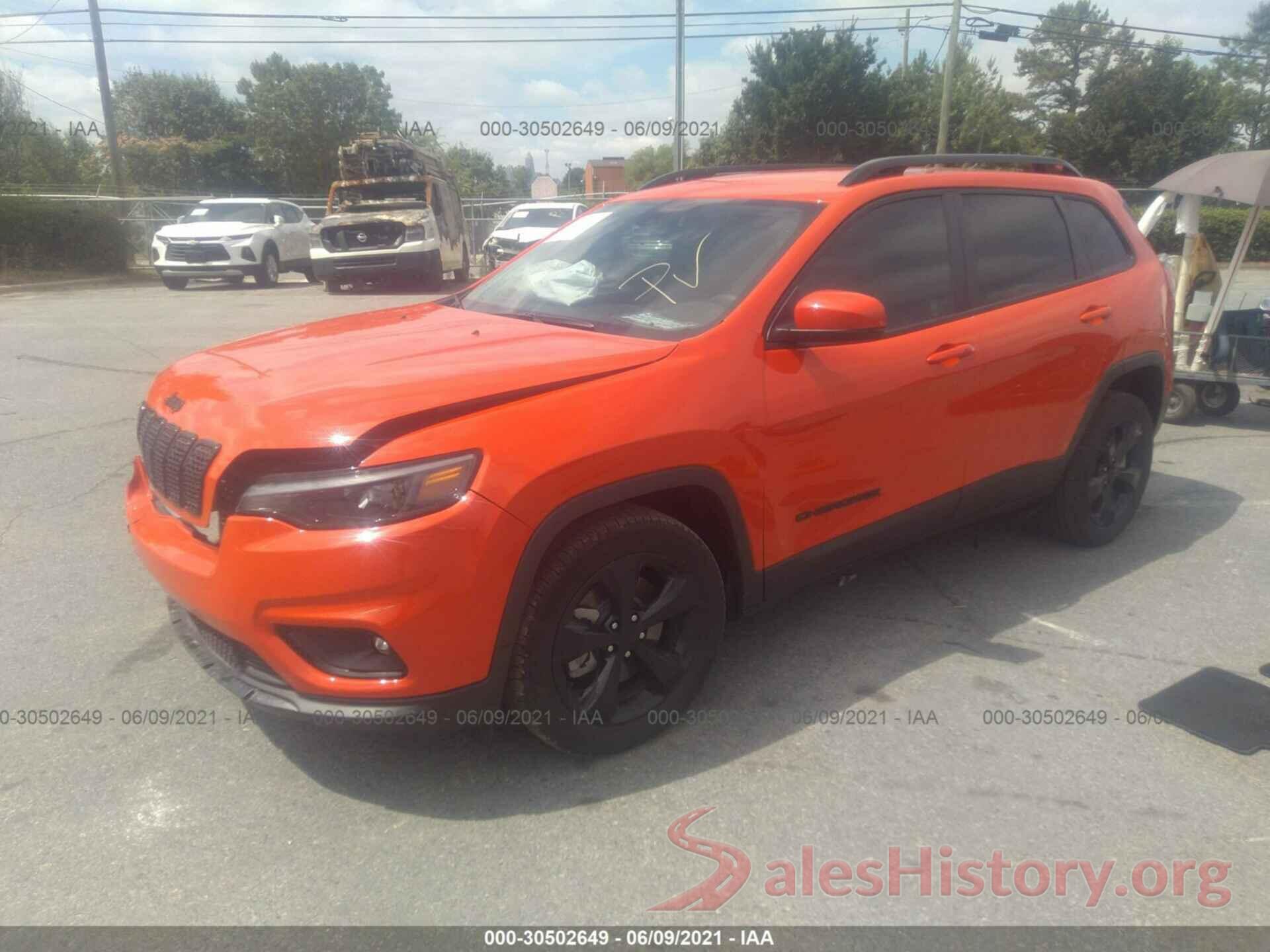 1C4PJLLB7MD168971 2021 JEEP CHEROKEE