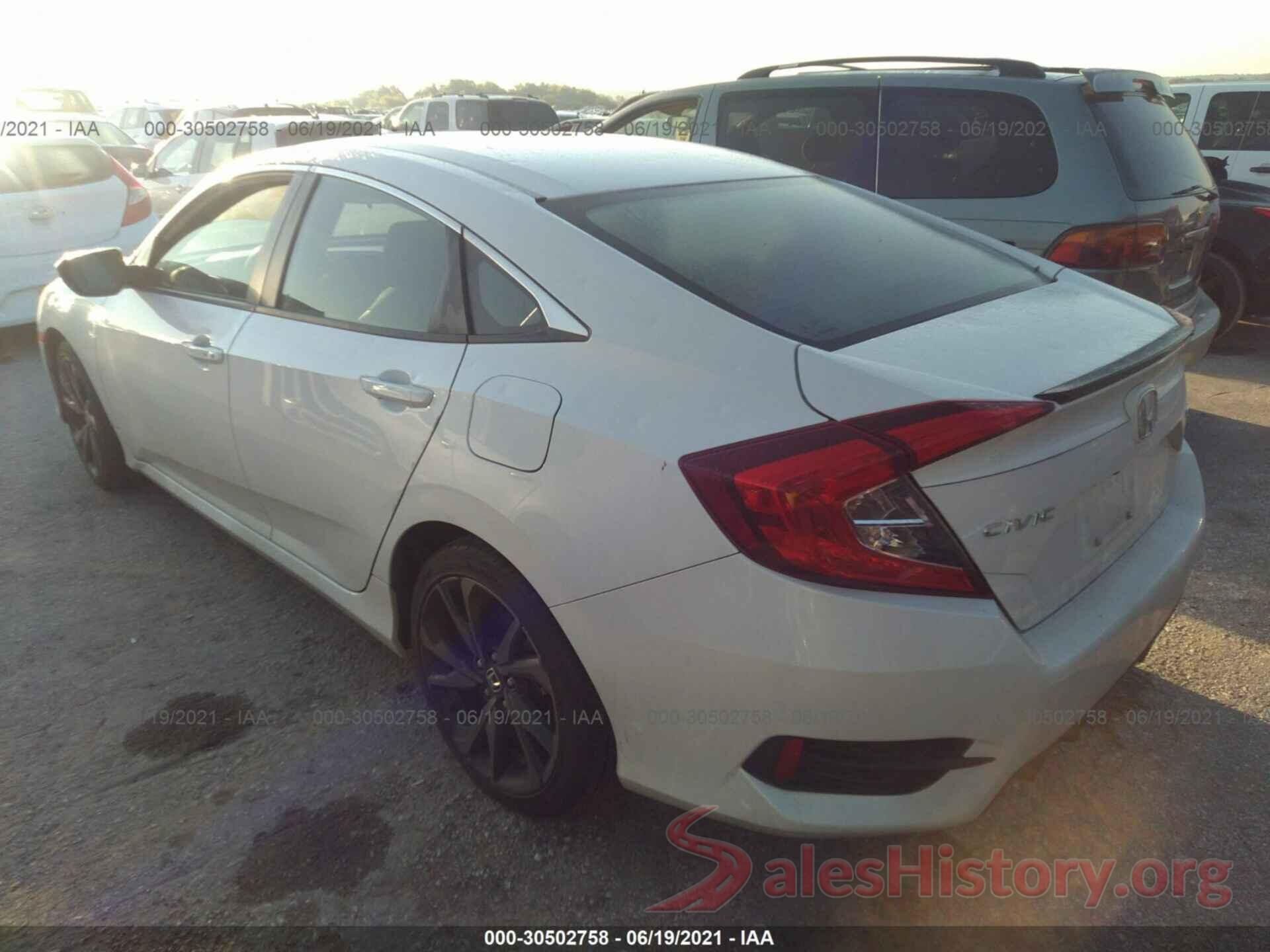 19XFC2F86KE029331 2019 HONDA CIVIC SEDAN