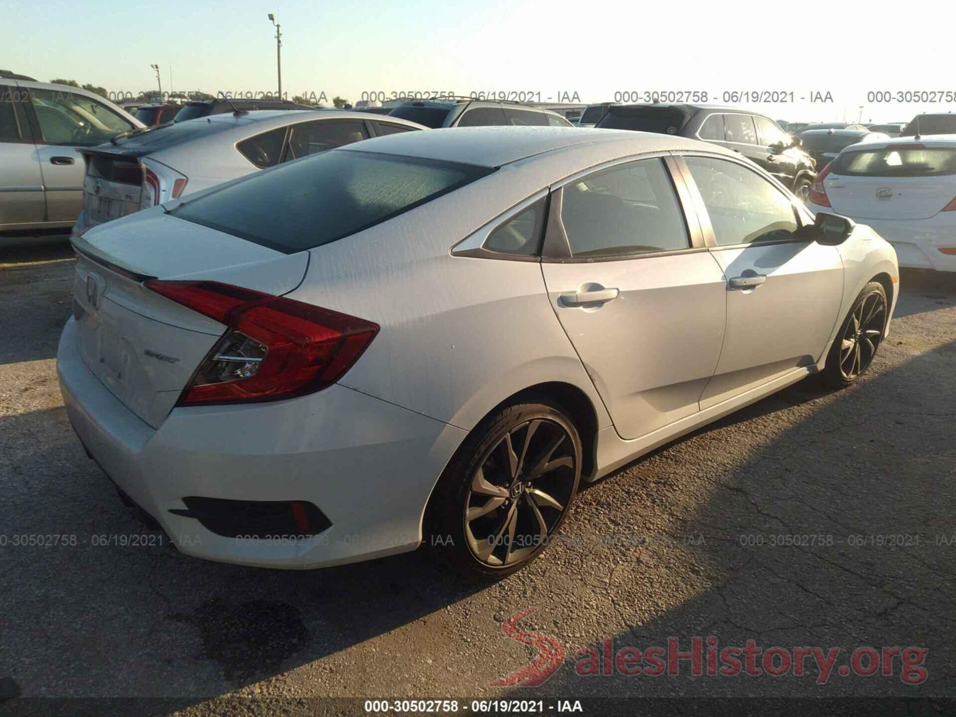 19XFC2F86KE029331 2019 HONDA CIVIC SEDAN