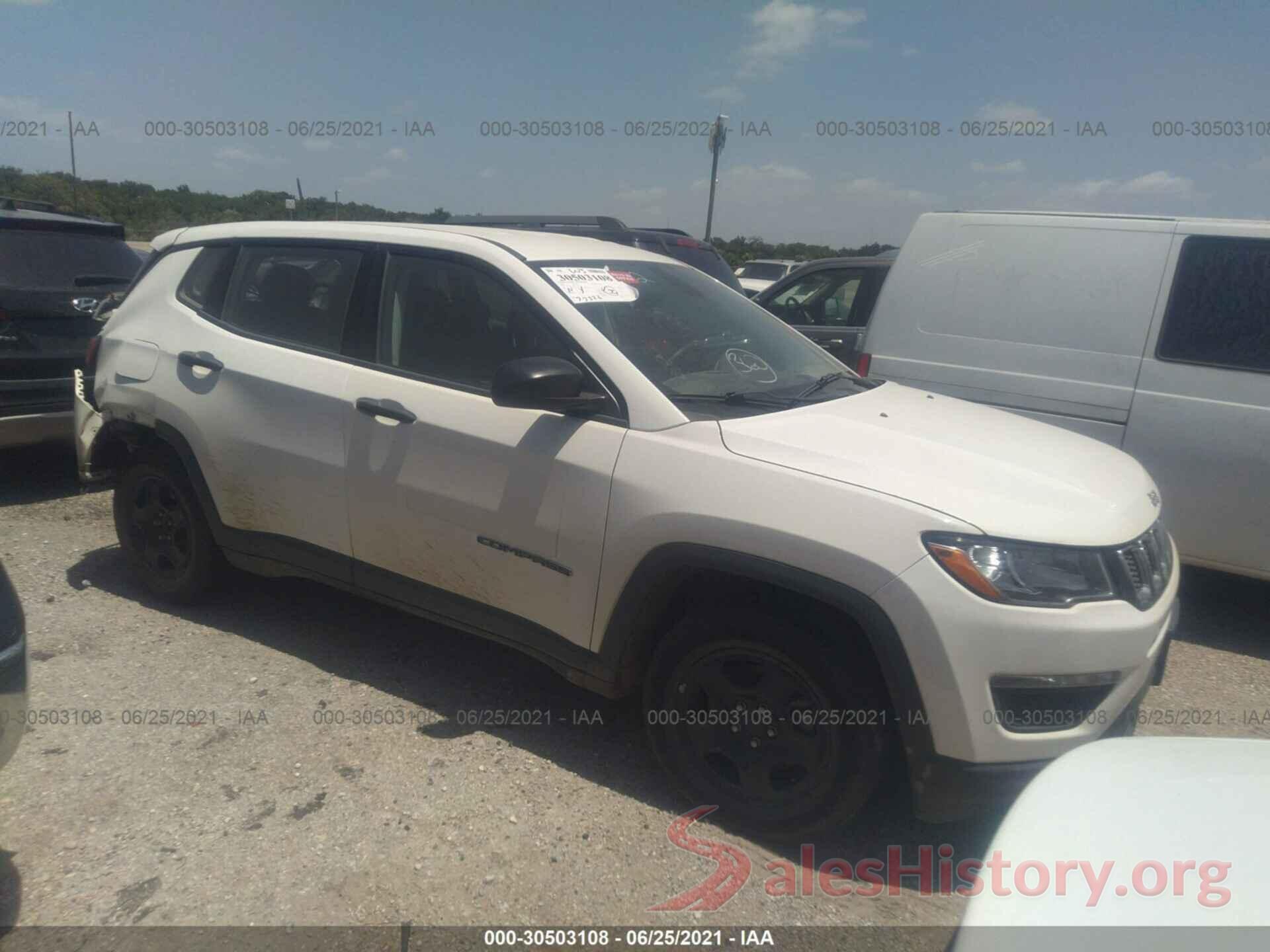 3C4NJCAB1HT661054 2017 JEEP COMPASS