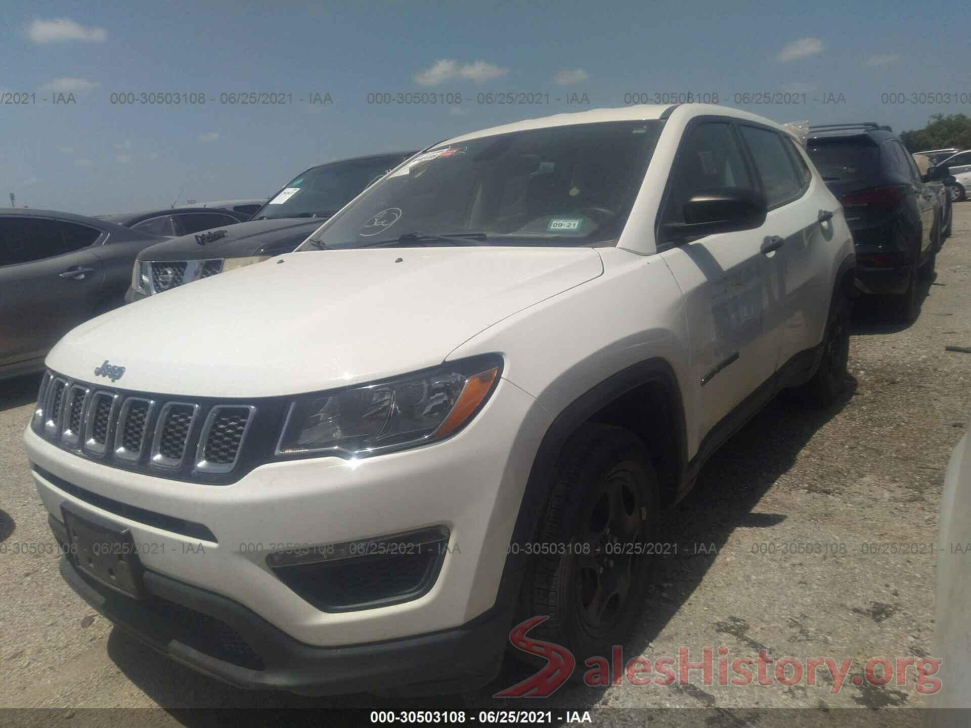 3C4NJCAB1HT661054 2017 JEEP COMPASS