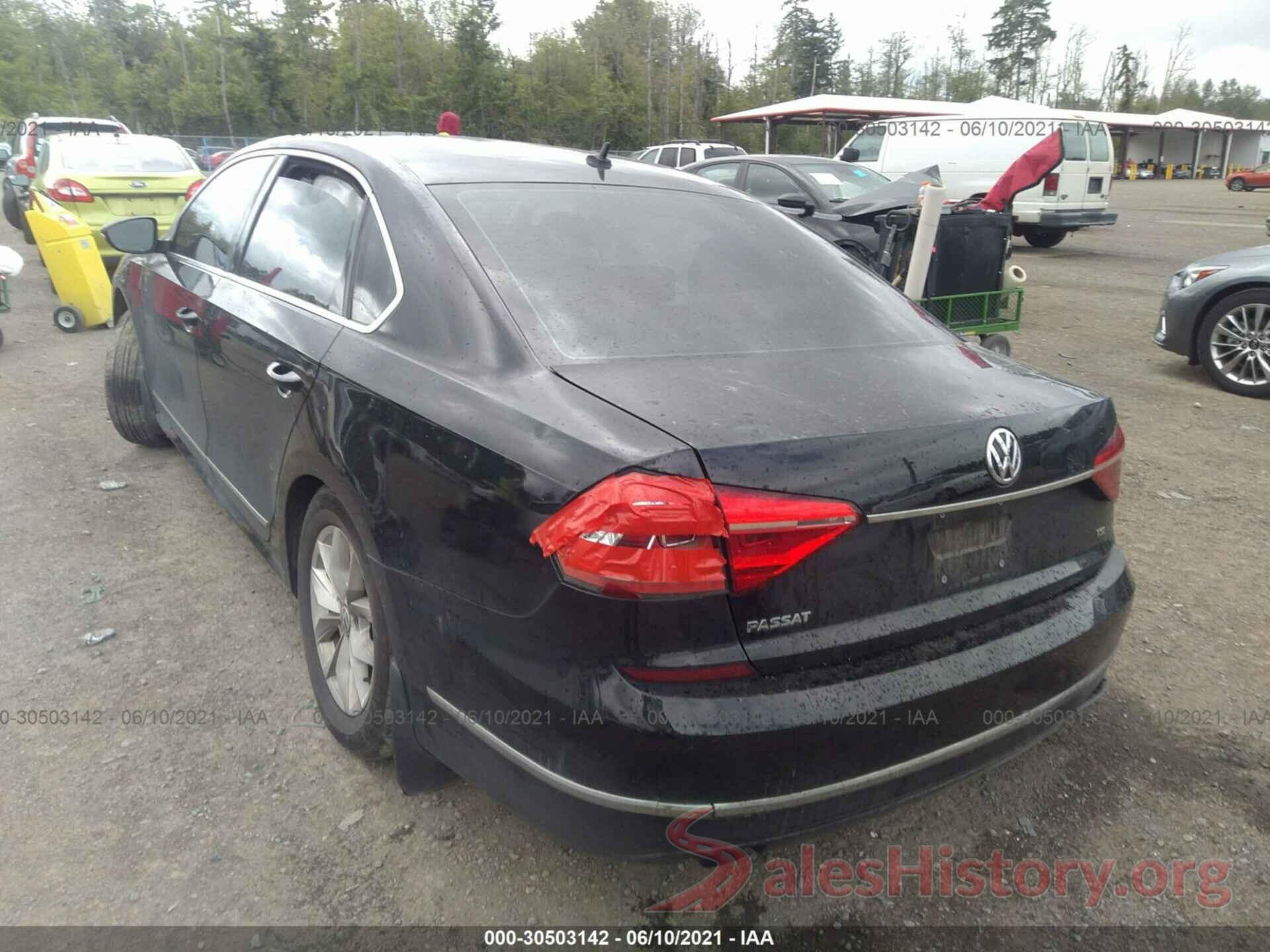 1VWAT7A31GC054572 2016 VOLKSWAGEN PASSAT