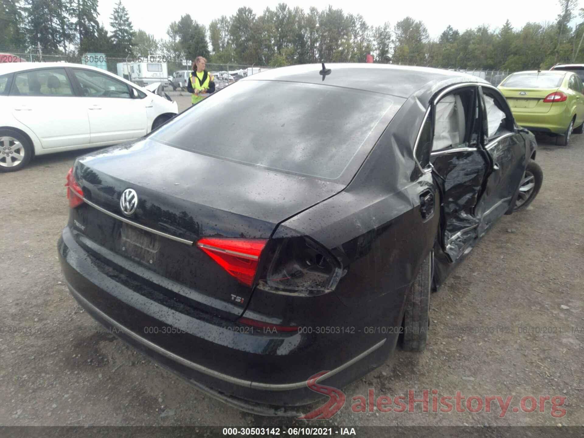 1VWAT7A31GC054572 2016 VOLKSWAGEN PASSAT