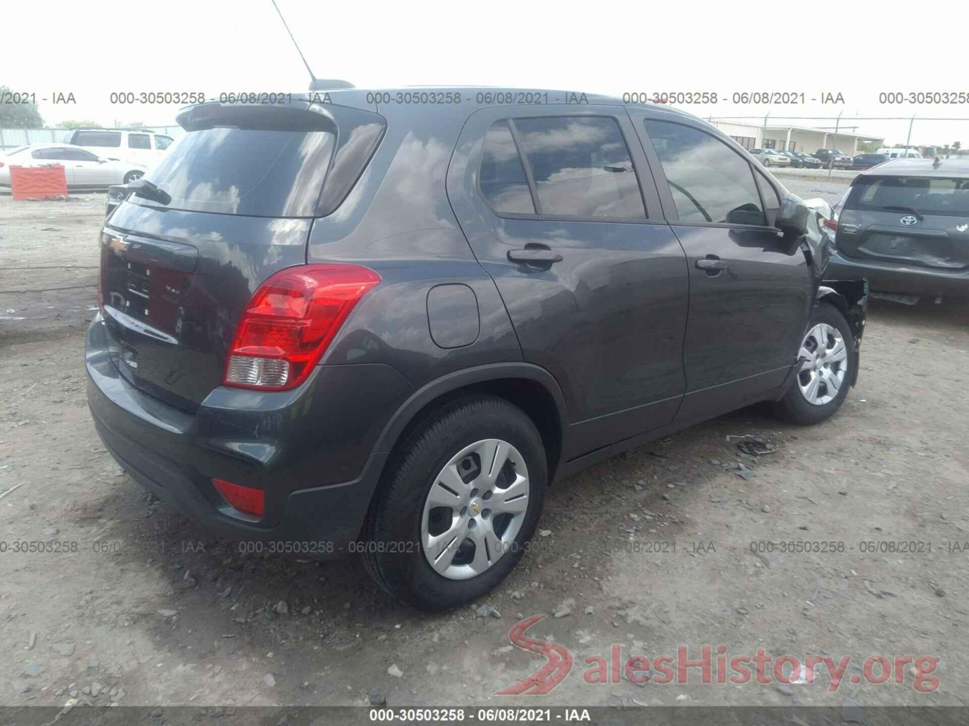 3GNCJKSB5KL173370 2019 CHEVROLET TRAX