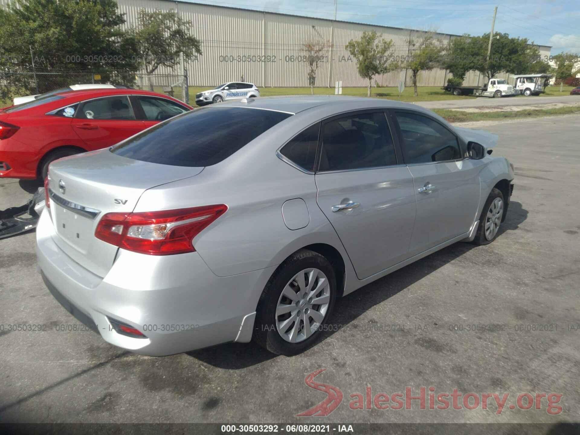 3N1AB7AP0GL672529 2016 NISSAN SENTRA