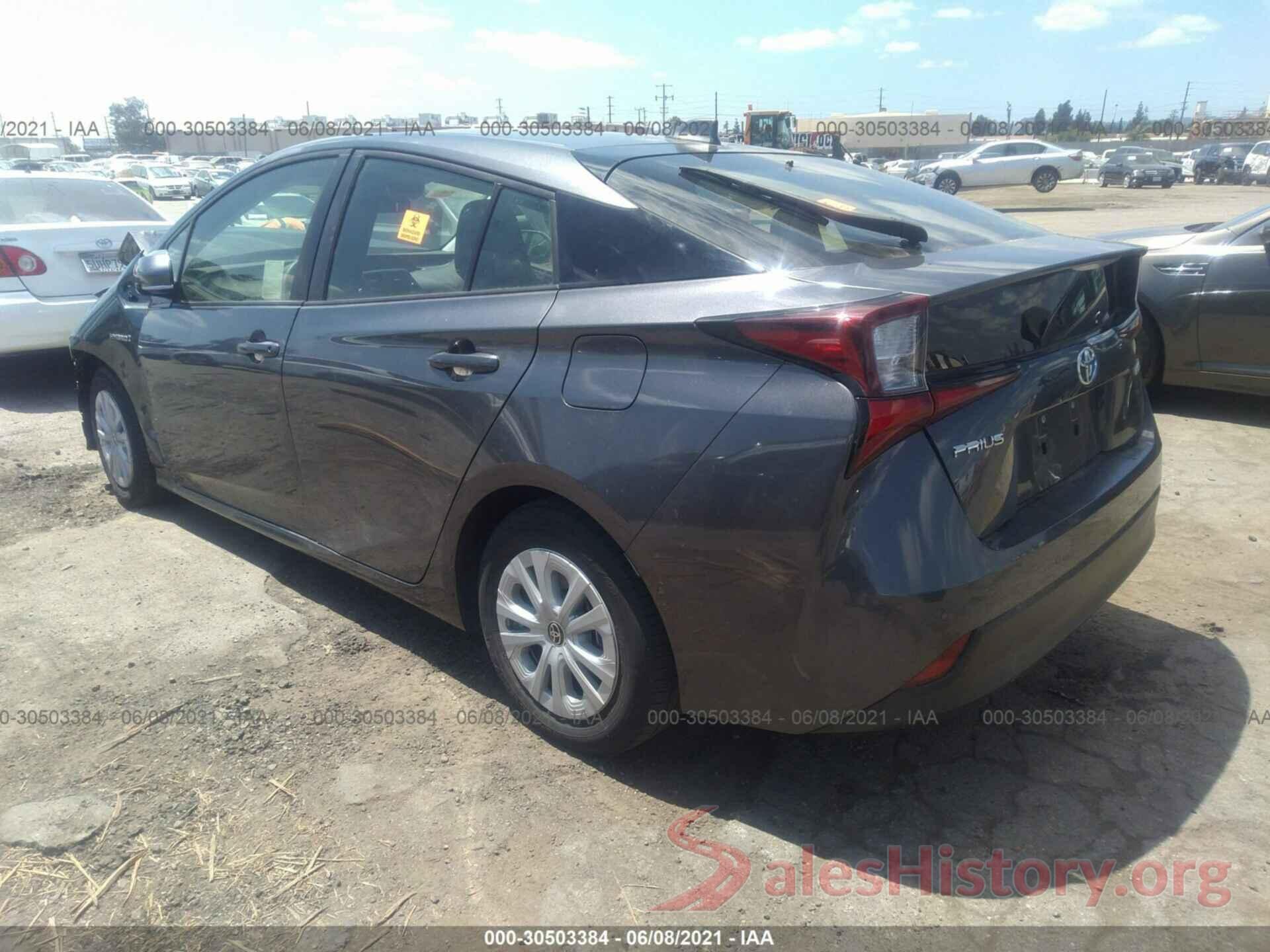 JTDKARFU6L3104550 2020 TOYOTA PRIUS