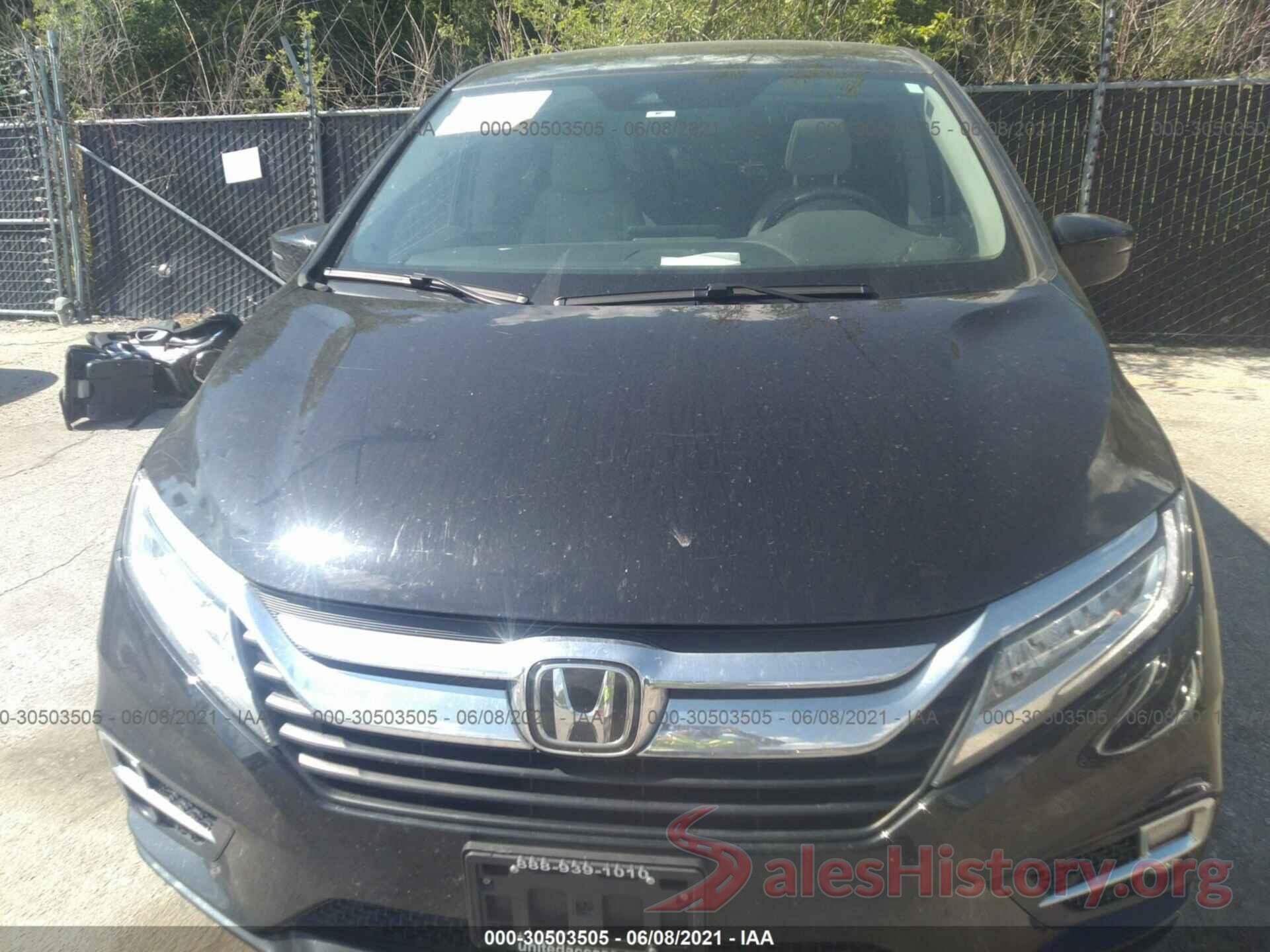 5FNRL6H82KB027006 2019 HONDA ODYSSEY