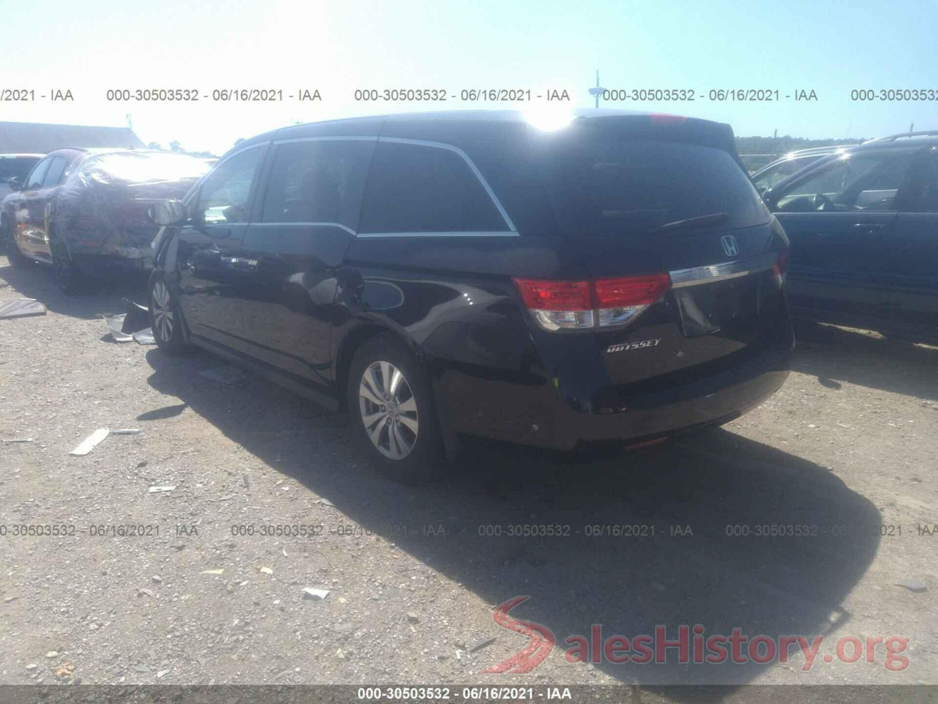 5FNRL5H42GB094591 2016 HONDA ODYSSEY