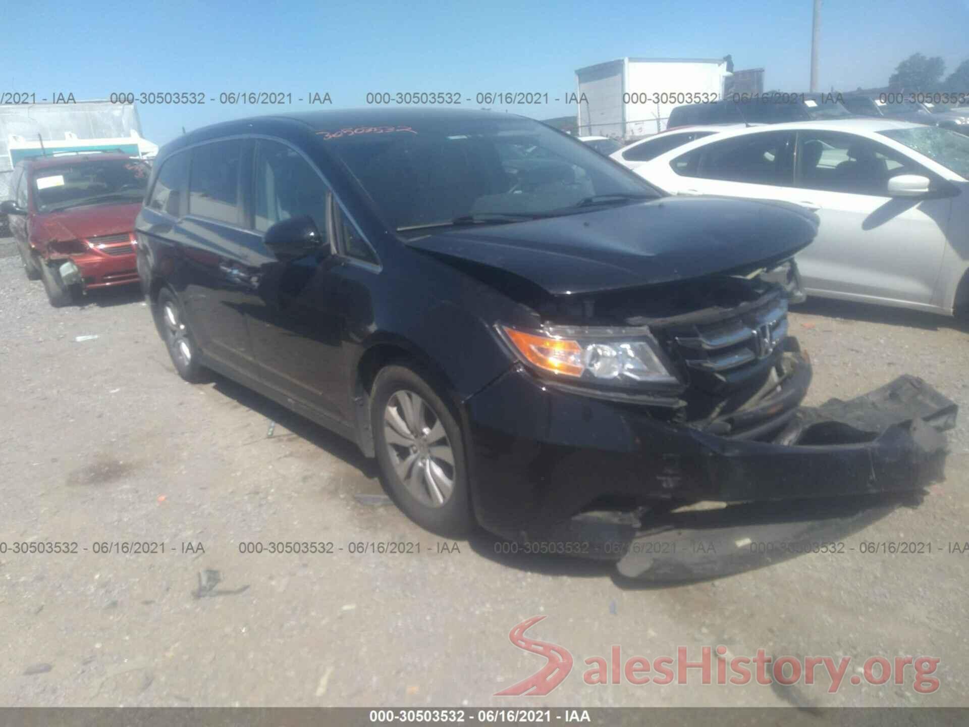 5FNRL5H42GB094591 2016 HONDA ODYSSEY