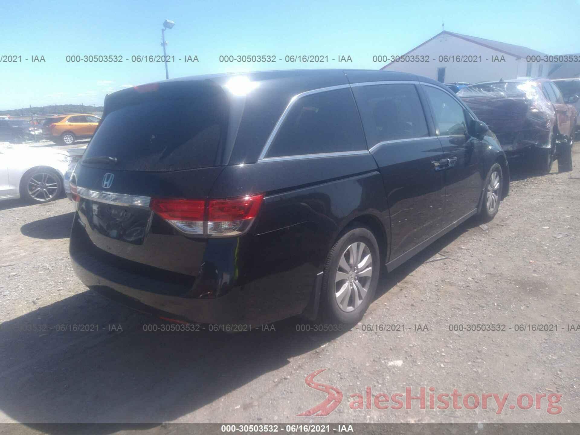 5FNRL5H42GB094591 2016 HONDA ODYSSEY