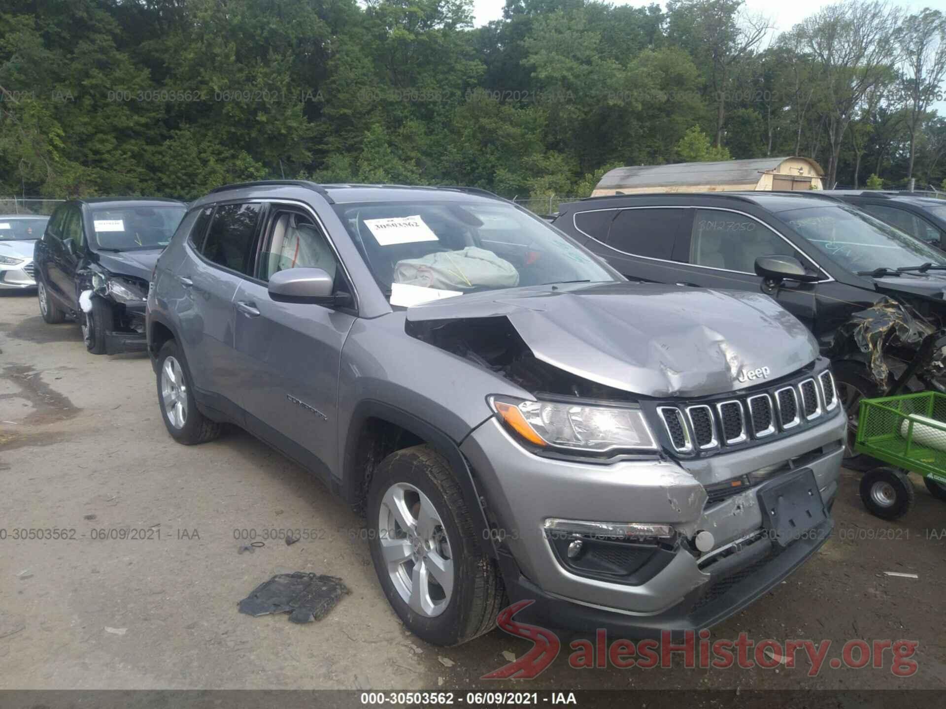 3C4NJDBB4MT503306 2021 JEEP COMPASS