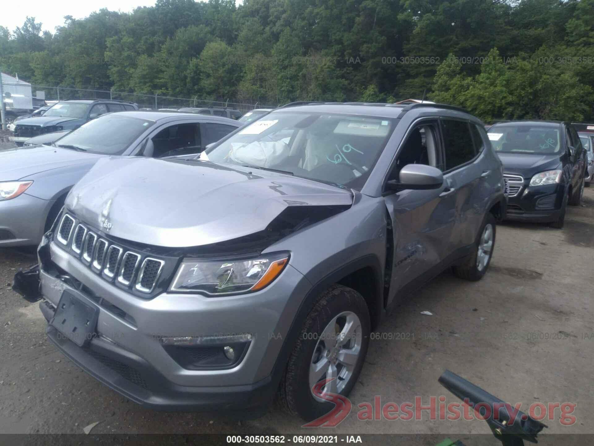 3C4NJDBB4MT503306 2021 JEEP COMPASS