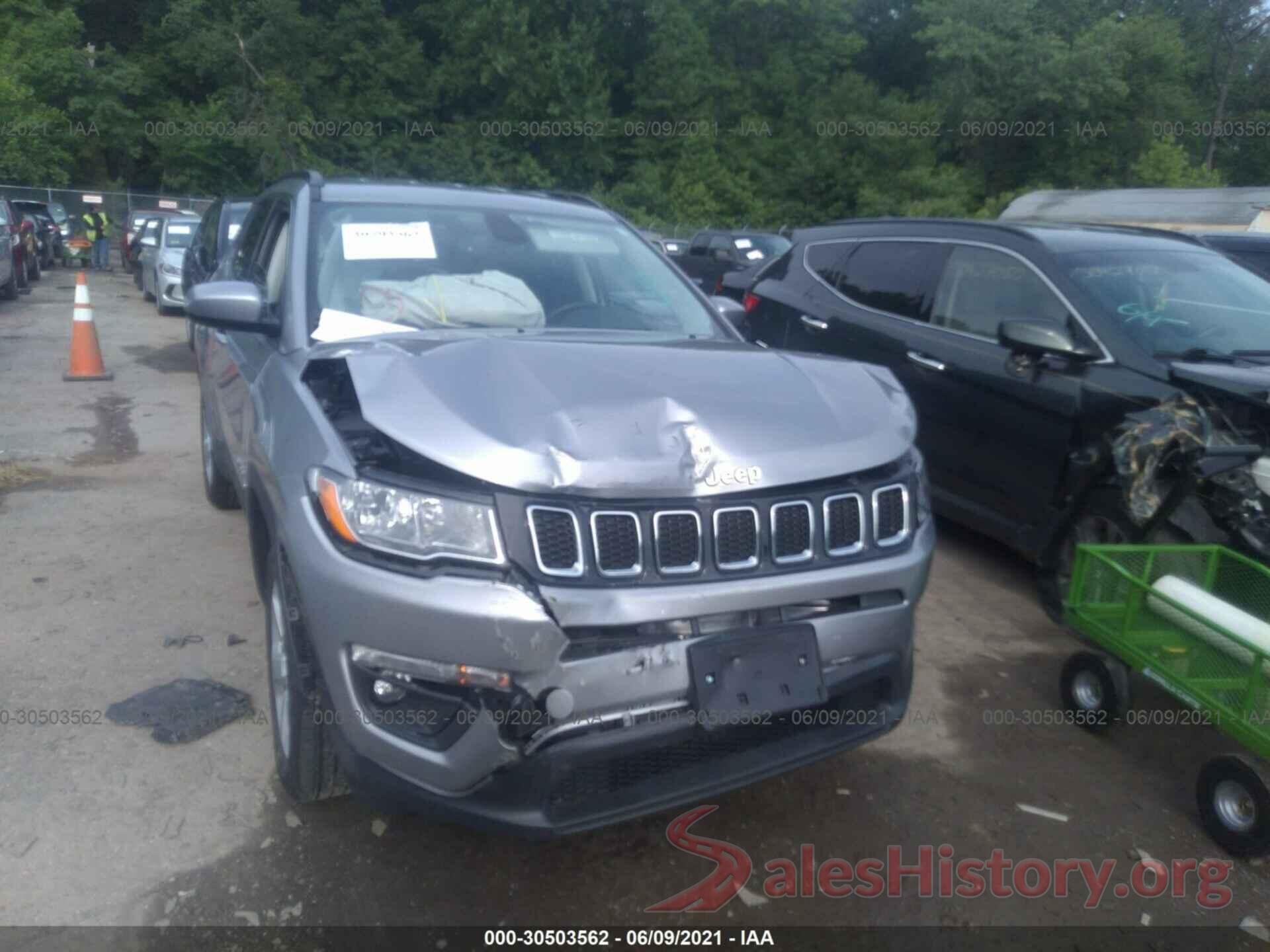 3C4NJDBB4MT503306 2021 JEEP COMPASS