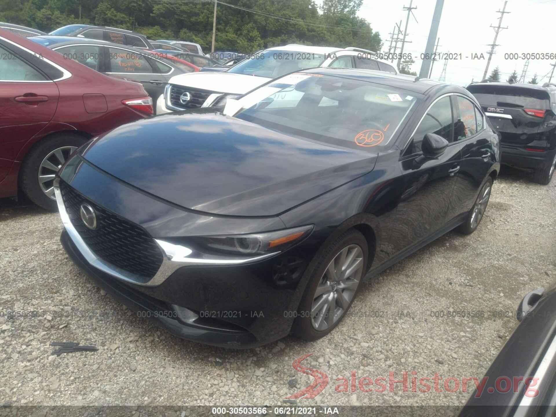 3MZBPAEM2KM101222 2019 MAZDA MAZDA3 SEDAN