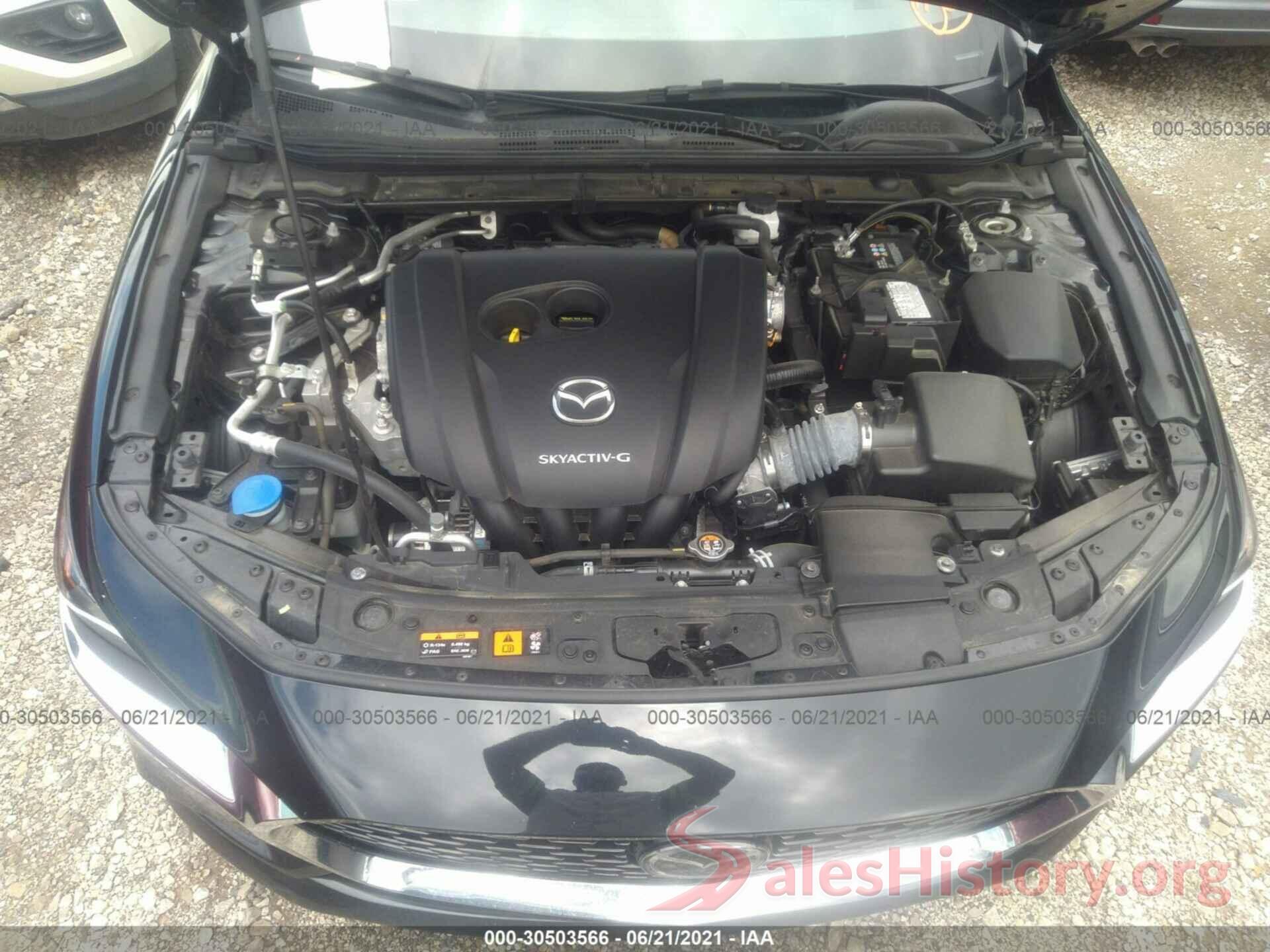 3MZBPAEM2KM101222 2019 MAZDA MAZDA3 SEDAN