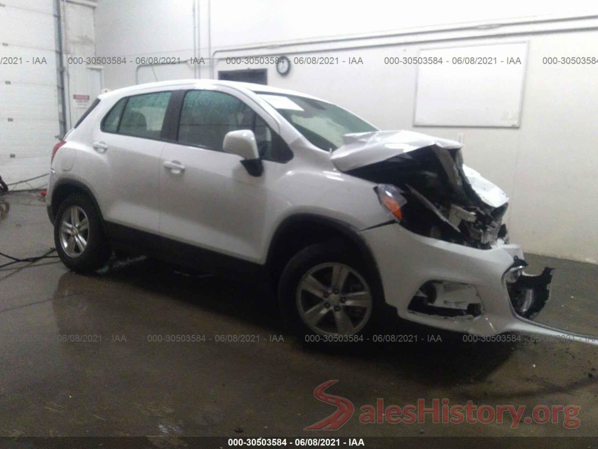 3GNCJNSBXKL405768 2019 CHEVROLET TRAX