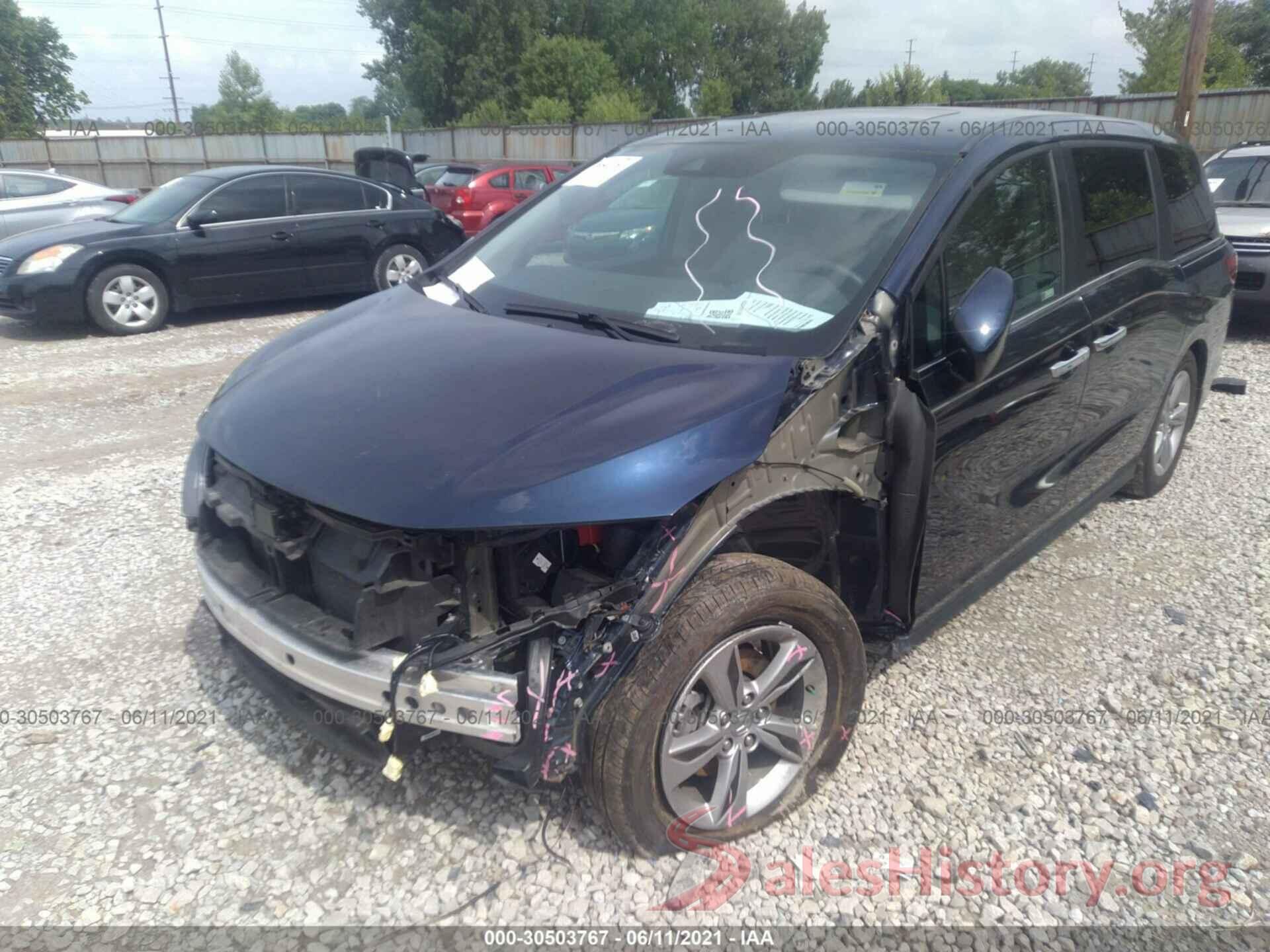 5FNRL6H76KB072246 2019 HONDA ODYSSEY