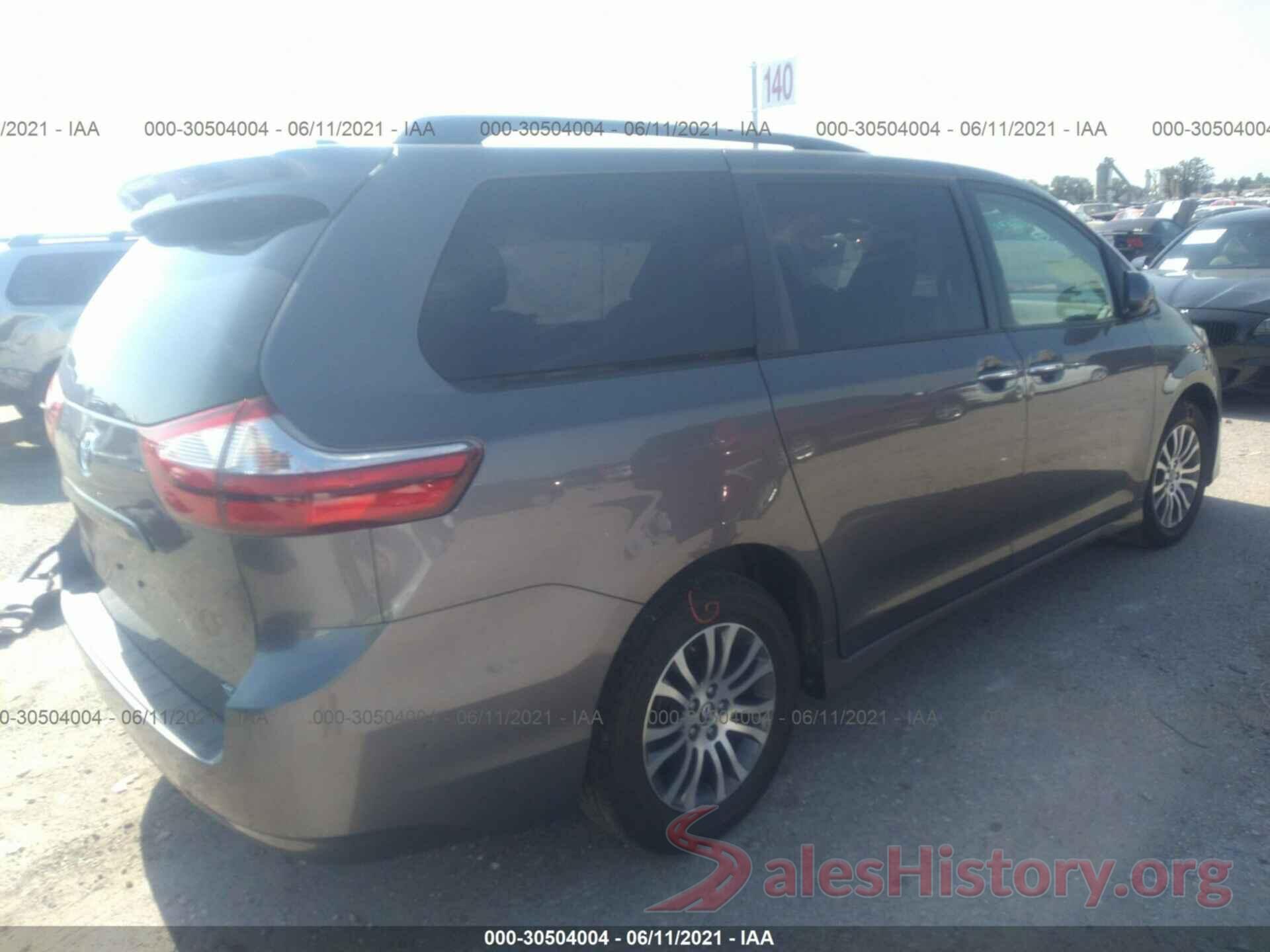 5TDYZ3DC8KS996792 2019 TOYOTA SIENNA