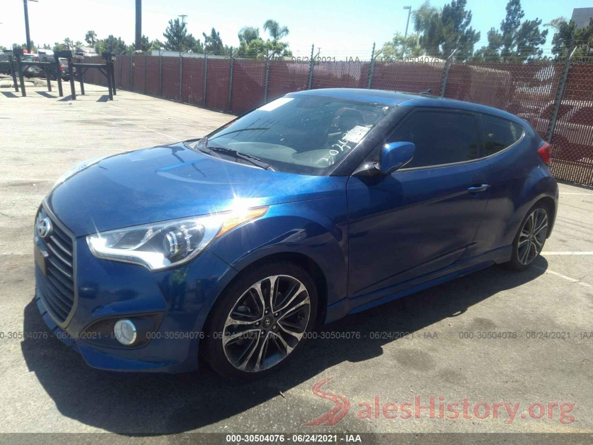 KMHTC6AE8GU302099 2016 HYUNDAI VELOSTER