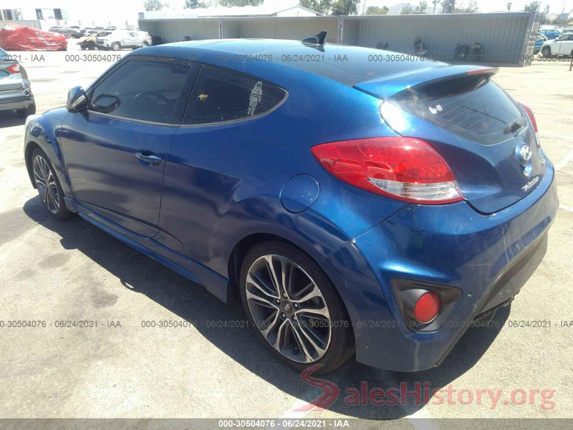 KMHTC6AE8GU302099 2016 HYUNDAI VELOSTER