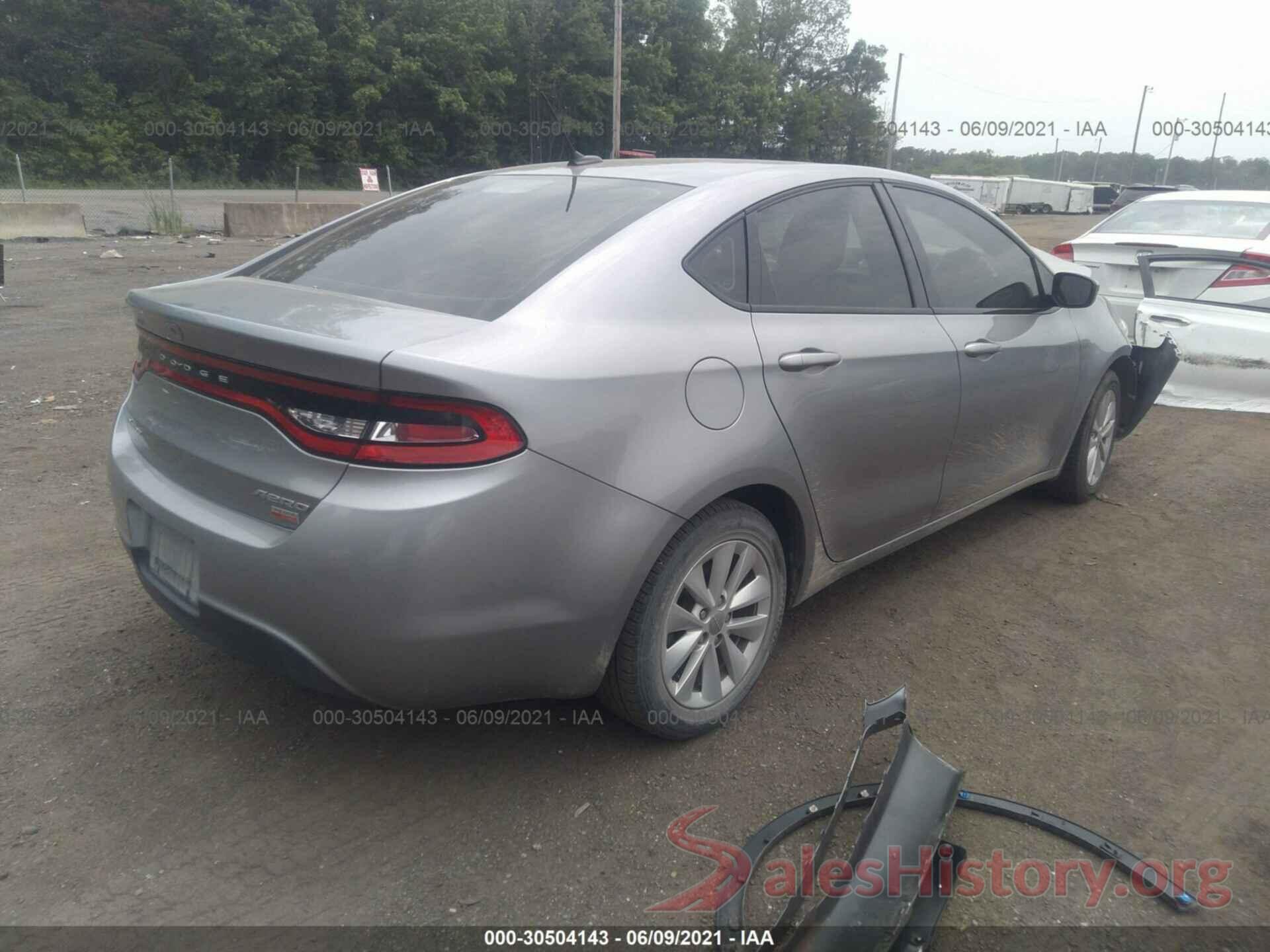 1C3CDFDH0GD592947 2016 DODGE DART