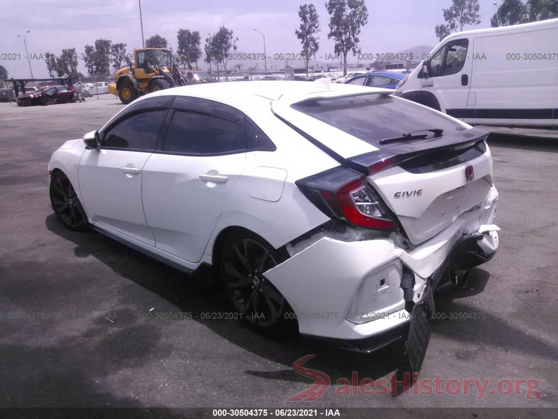 SHHFK7G43KU201562 2019 HONDA CIVIC HATCHBACK