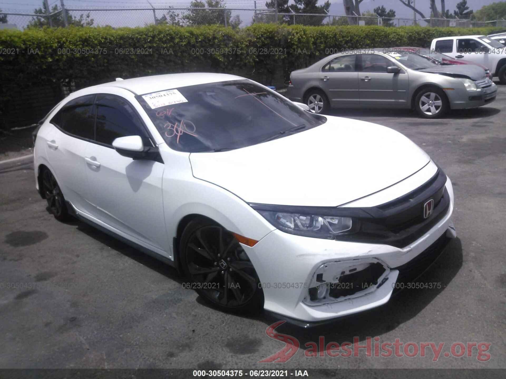 SHHFK7G43KU201562 2019 HONDA CIVIC HATCHBACK