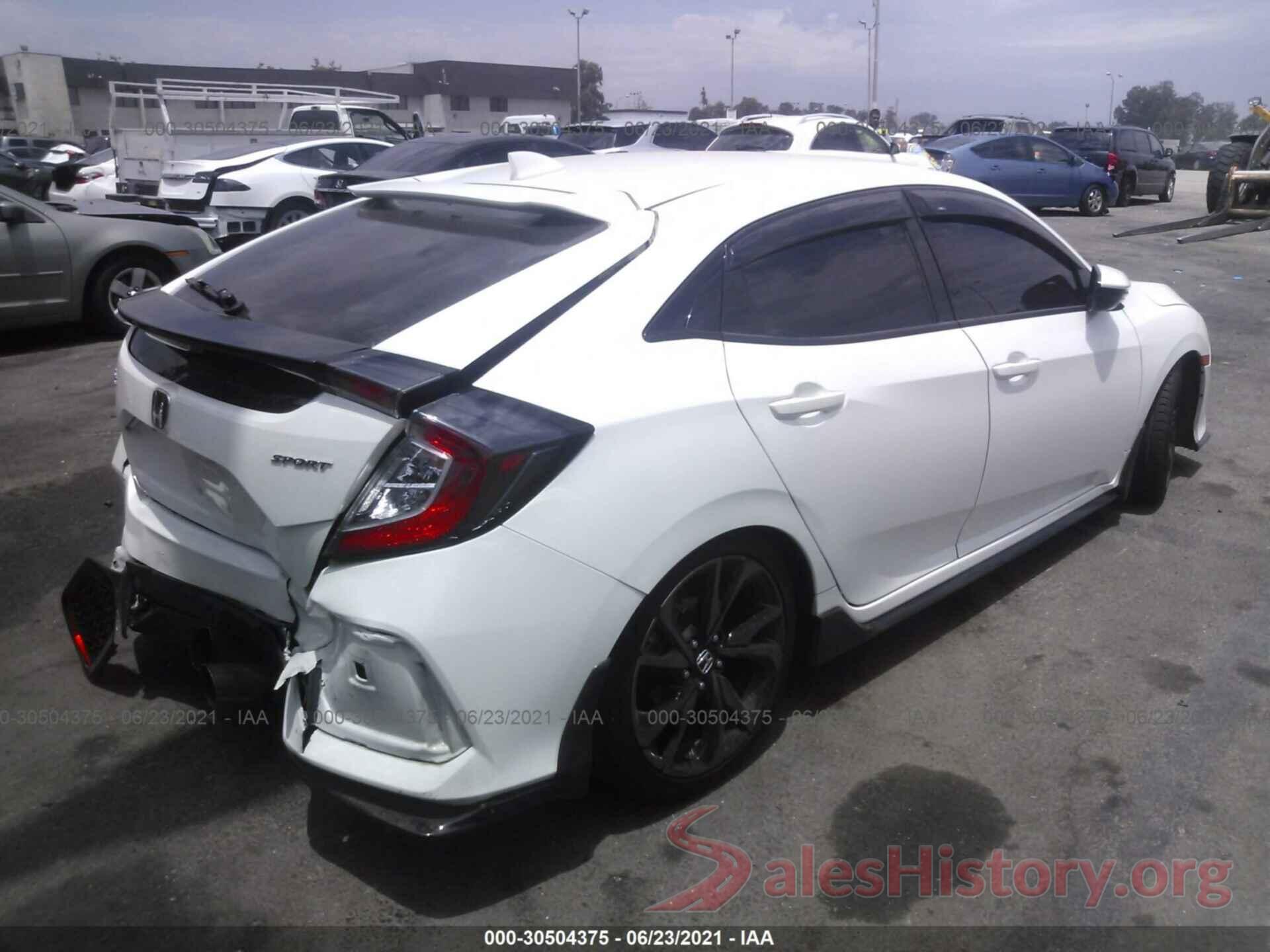 SHHFK7G43KU201562 2019 HONDA CIVIC HATCHBACK