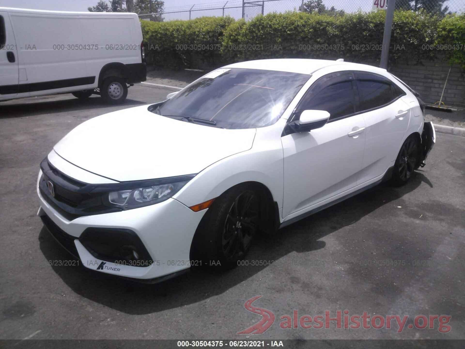 SHHFK7G43KU201562 2019 HONDA CIVIC HATCHBACK