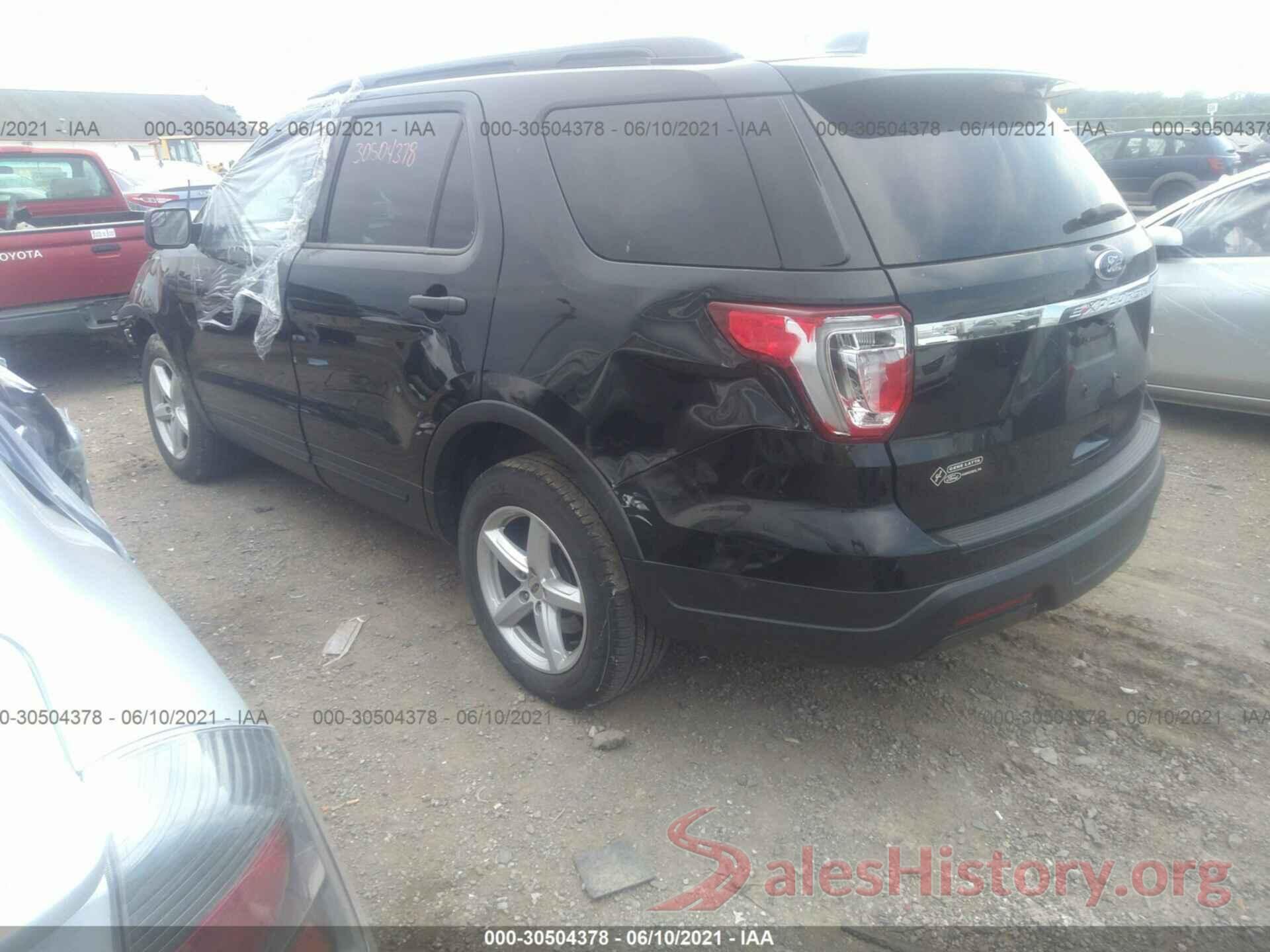 1FM5K8B85JGB83837 2018 FORD EXPLORER