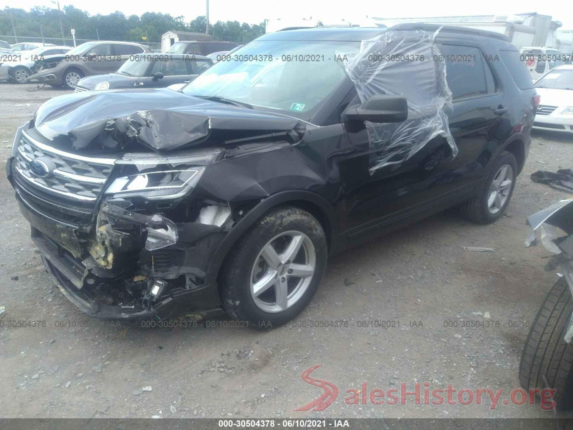 1FM5K8B85JGB83837 2018 FORD EXPLORER