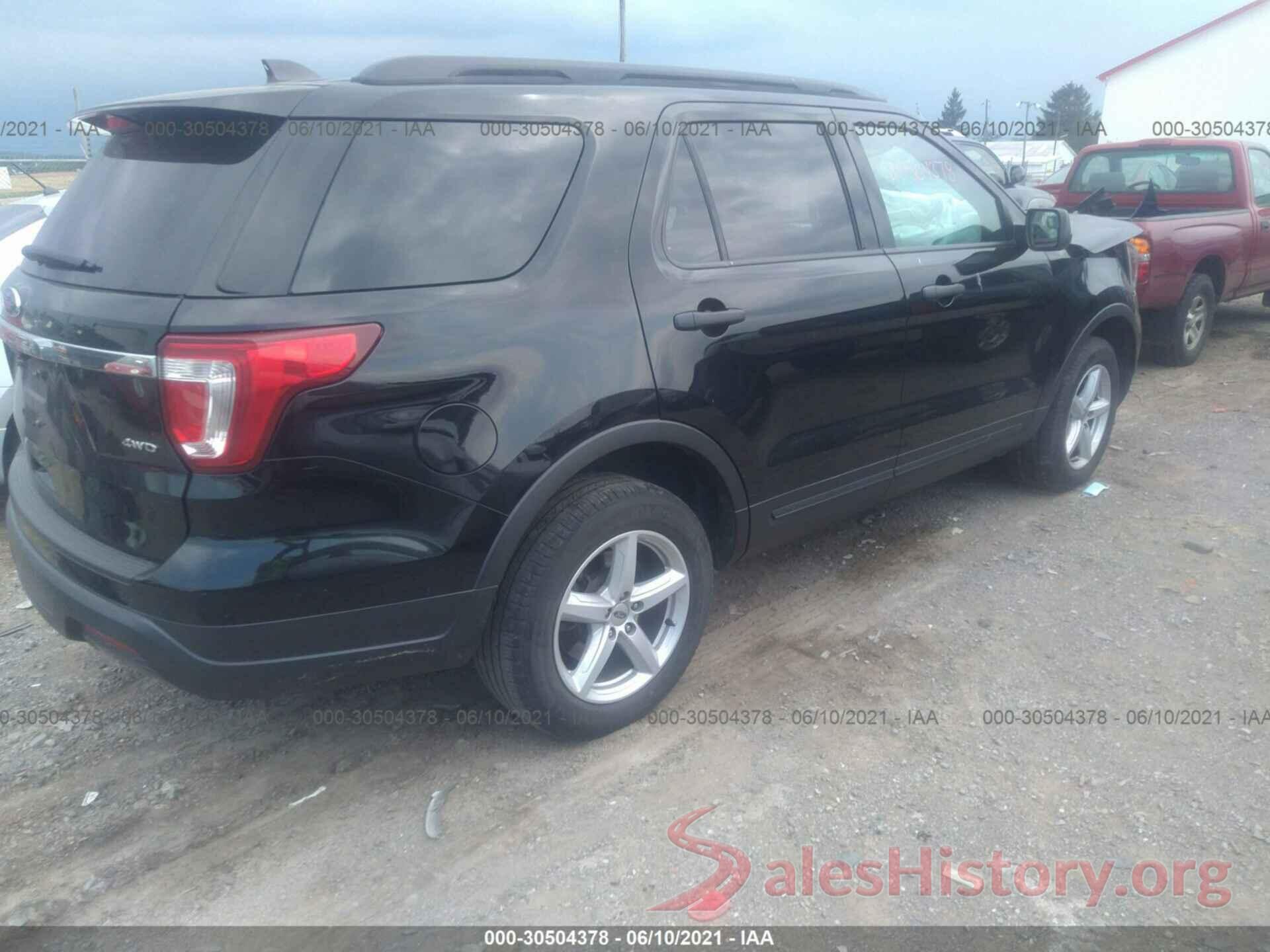 1FM5K8B85JGB83837 2018 FORD EXPLORER