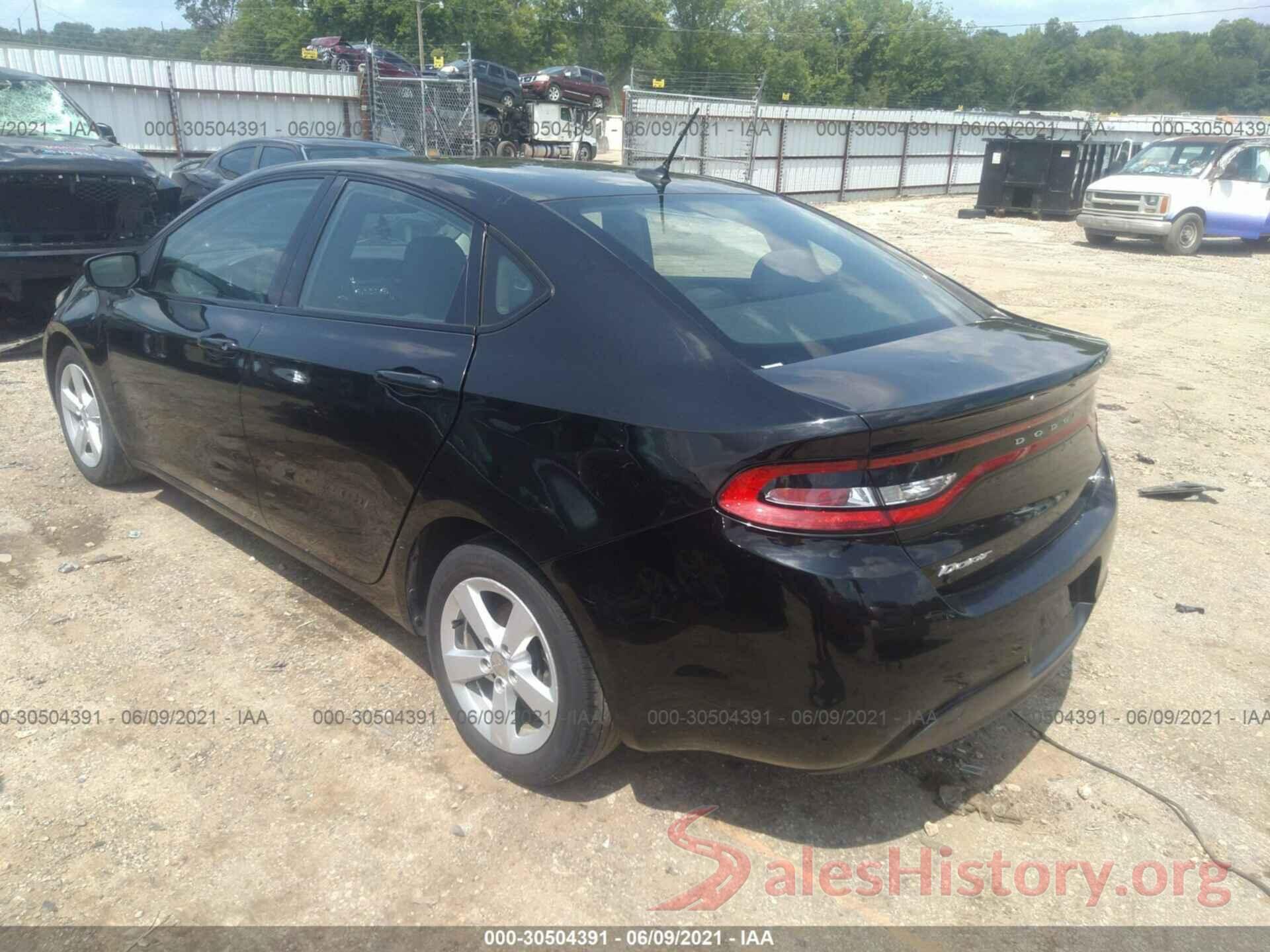 1C3CDFBB8GD727820 2016 DODGE DART