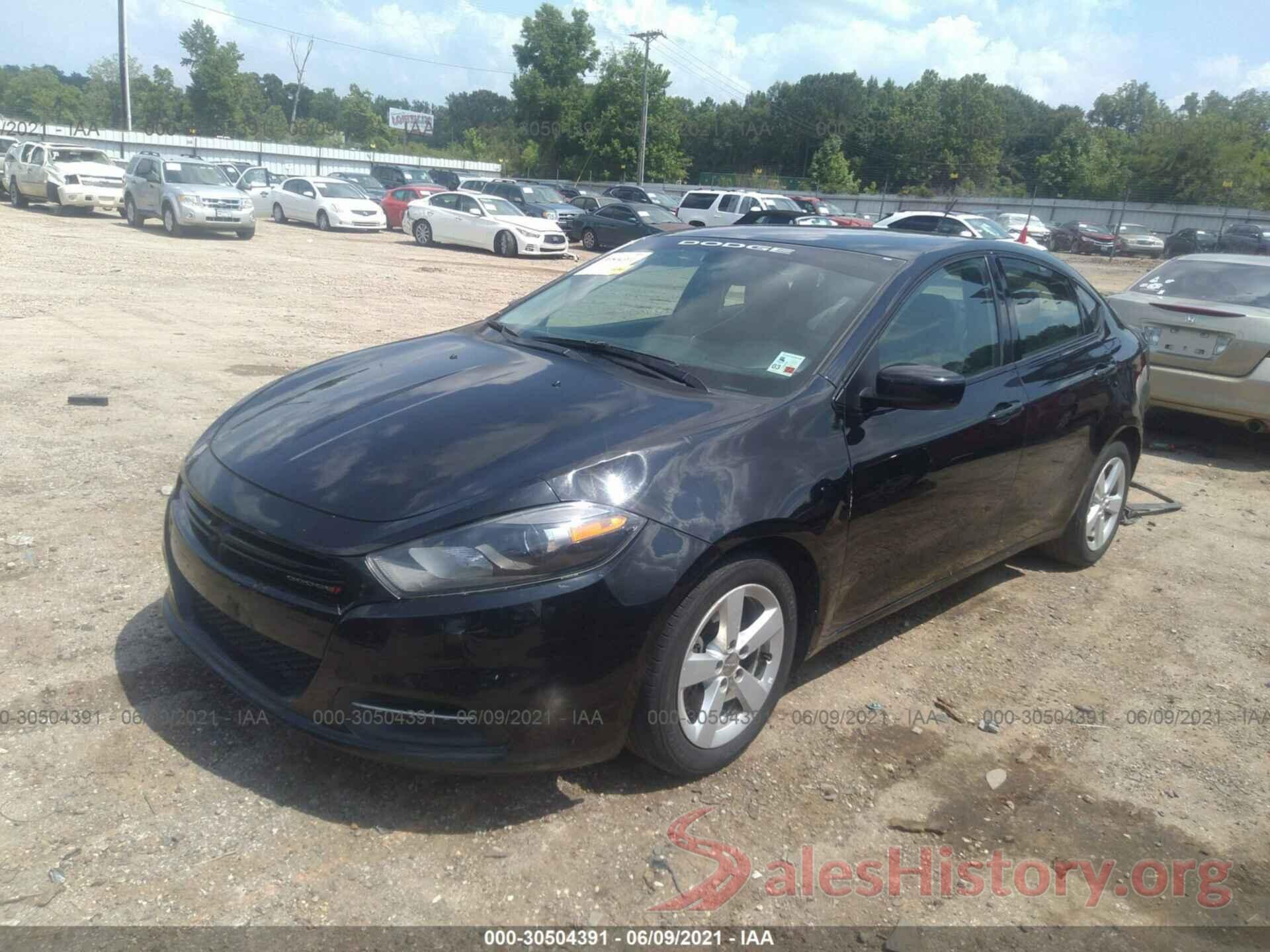 1C3CDFBB8GD727820 2016 DODGE DART