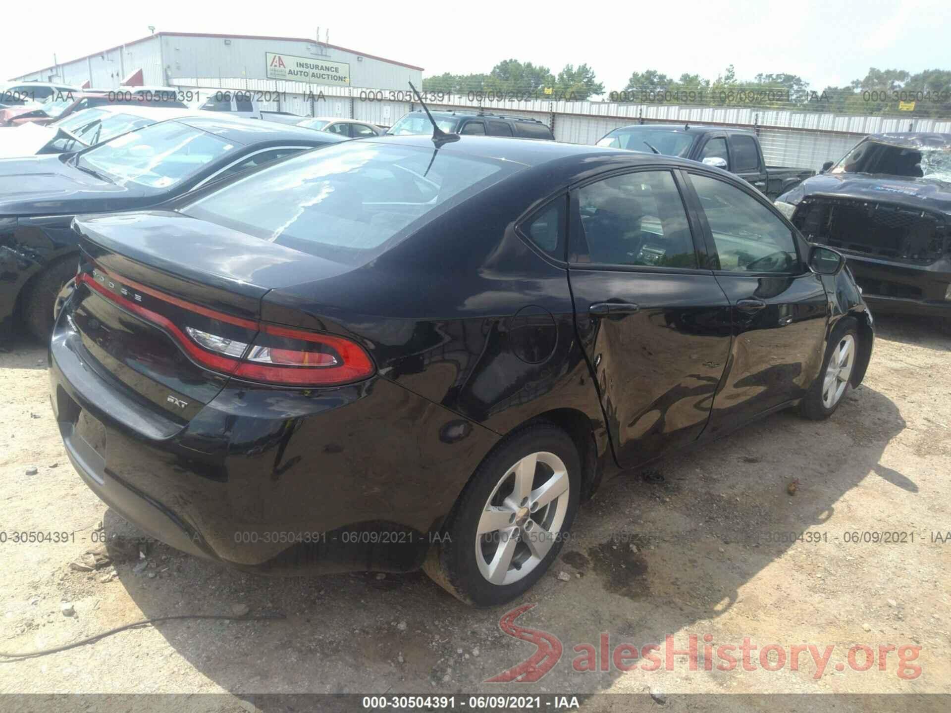 1C3CDFBB8GD727820 2016 DODGE DART