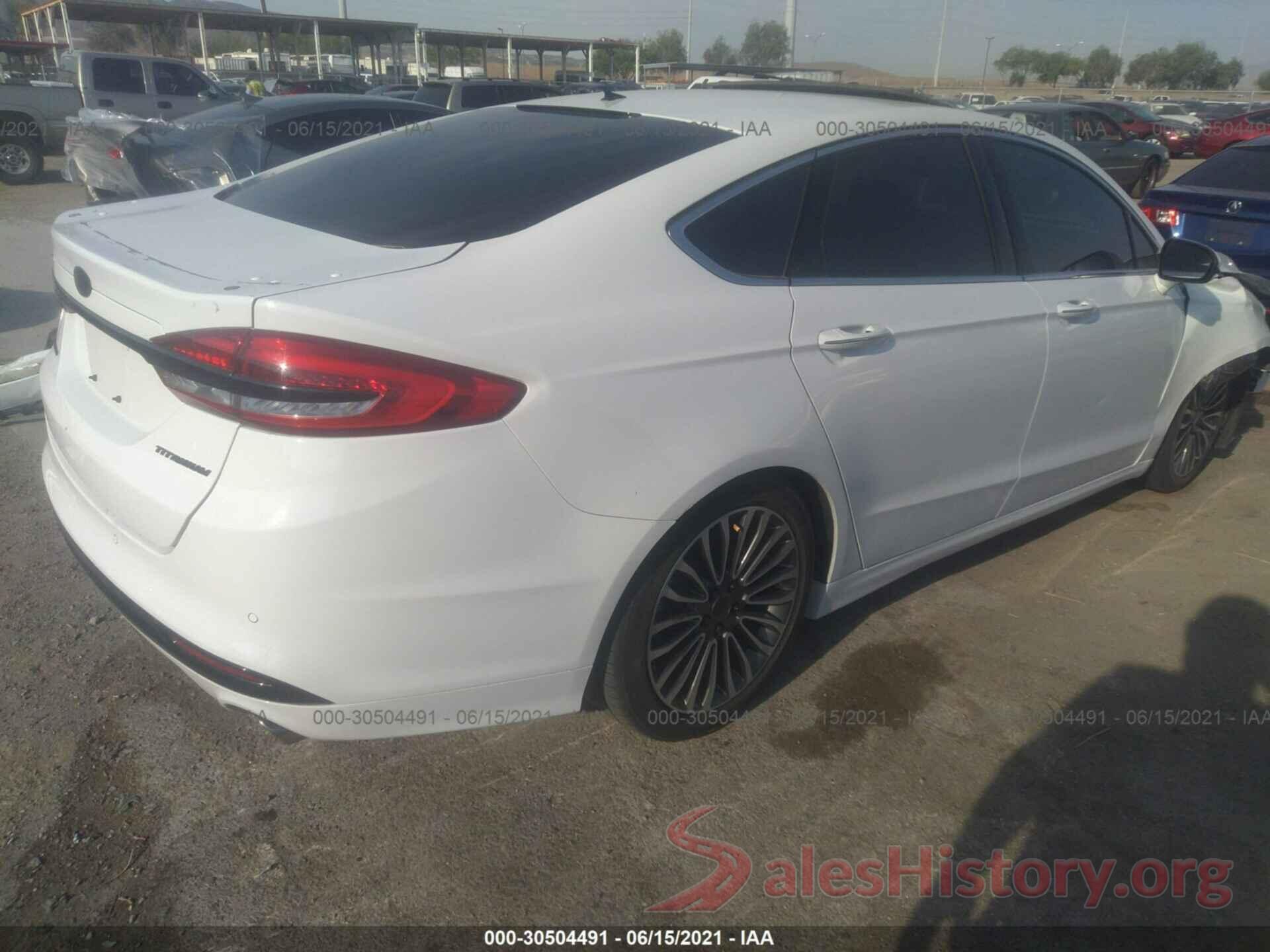 3FA6P0RUXJR194300 2018 FORD FUSION HYBRID