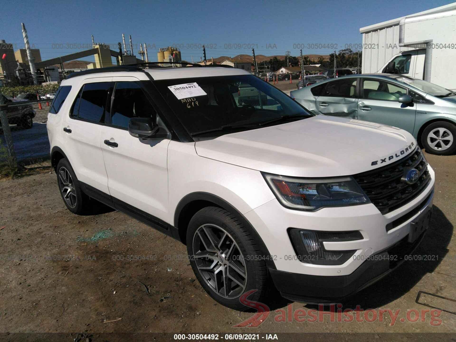 1FM5K8GT3GGA26345 2016 FORD EXPLORER