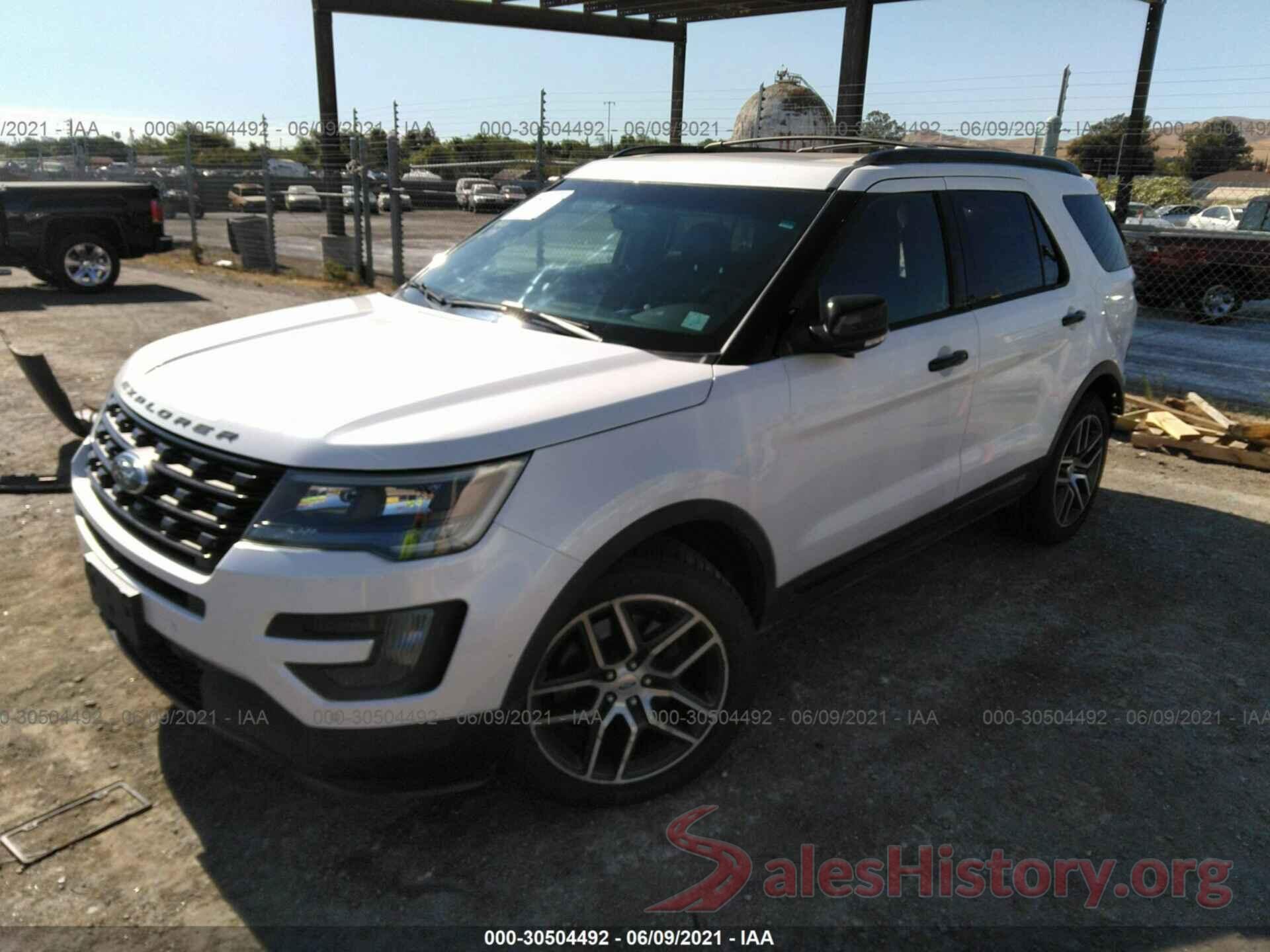 1FM5K8GT3GGA26345 2016 FORD EXPLORER