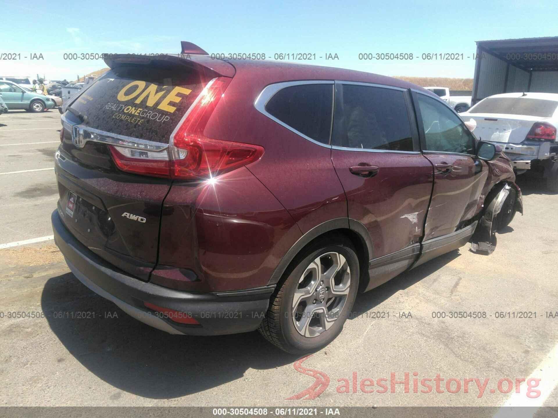 2HKRW2H53JH689893 2018 HONDA CR-V