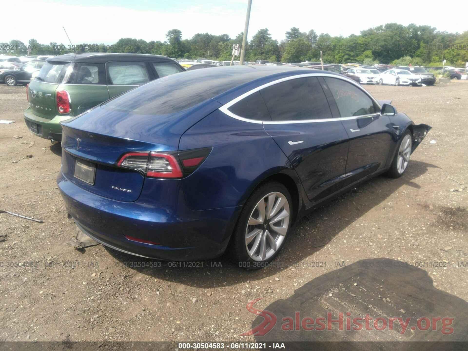 5YJ3E1EBXLF620598 2020 TESLA MODEL 3