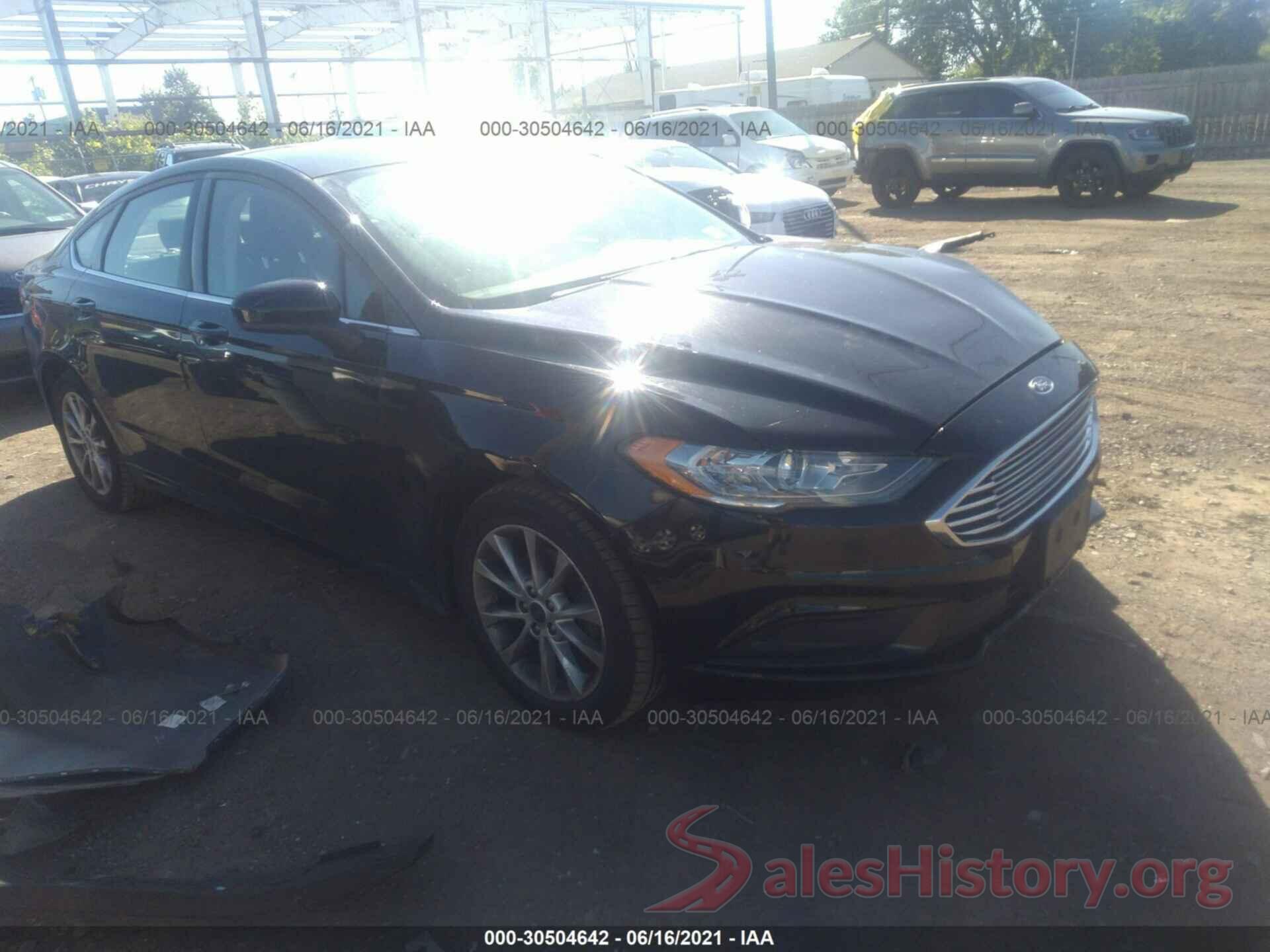 3FA6P0HD8HR250939 2017 FORD FUSION