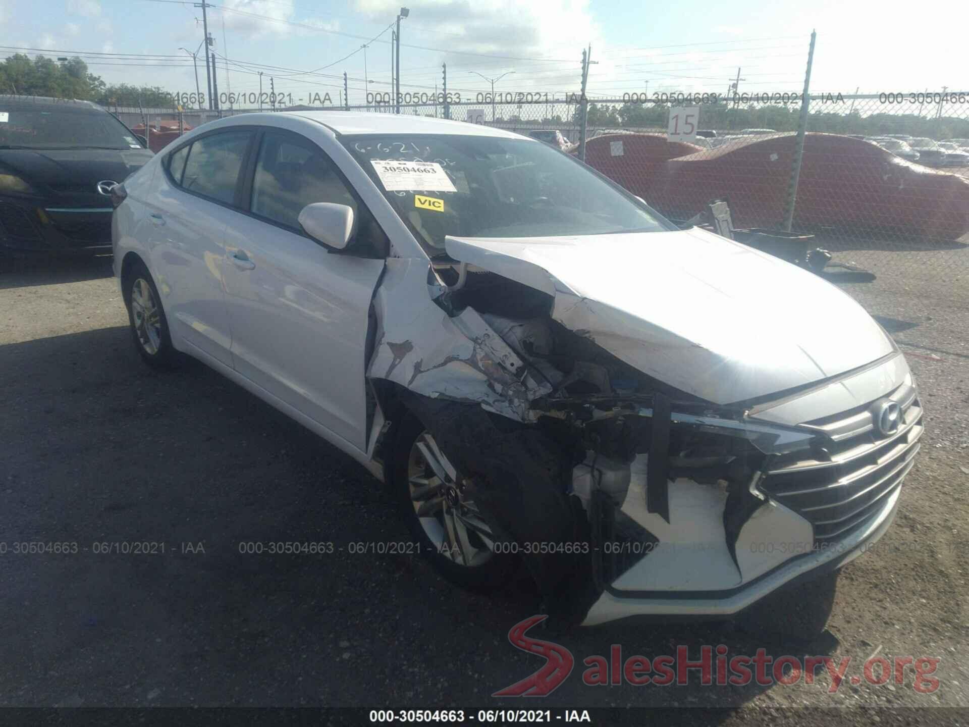 5NPD84LF0KH468818 2019 HYUNDAI ELANTRA